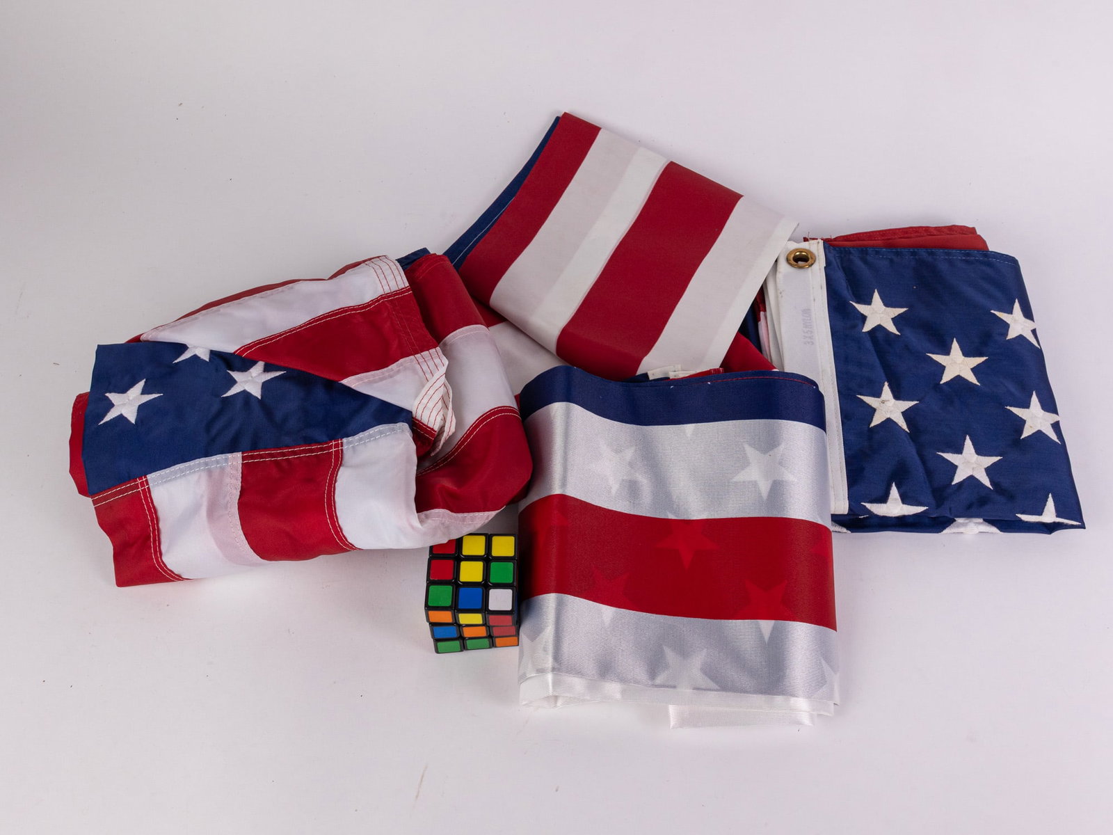 Assorted American Flags - 2