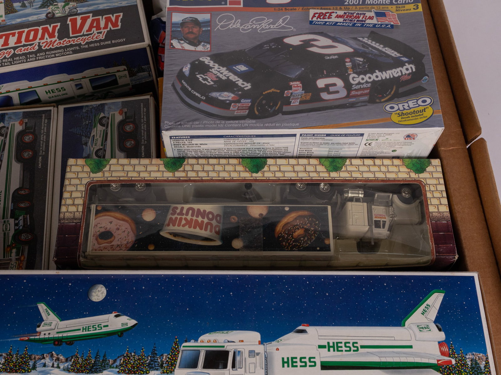 Assorted Toy Vehicles IOB Featuring Hess - 4