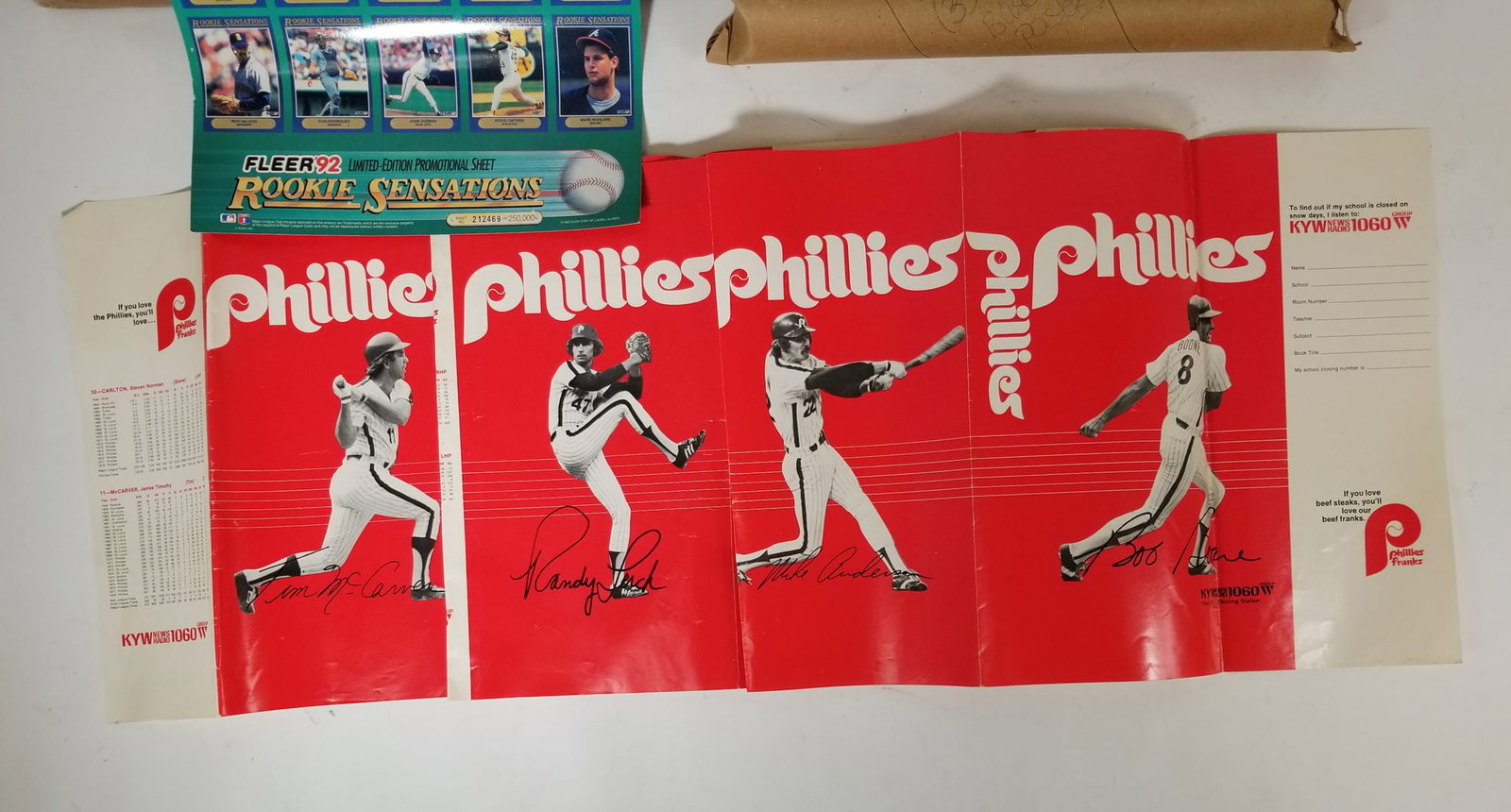 Assortment of Baseball Posters & Ephemera - 3