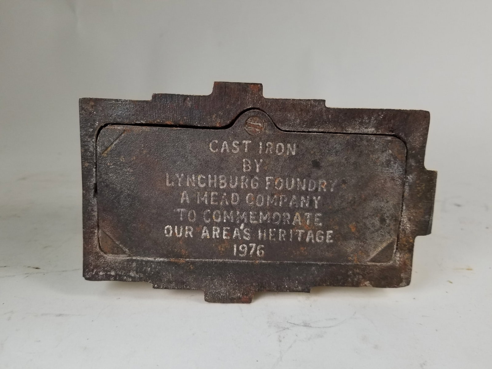 Lynchburg, VA Courthouse Cast Iron Still Bank - 4