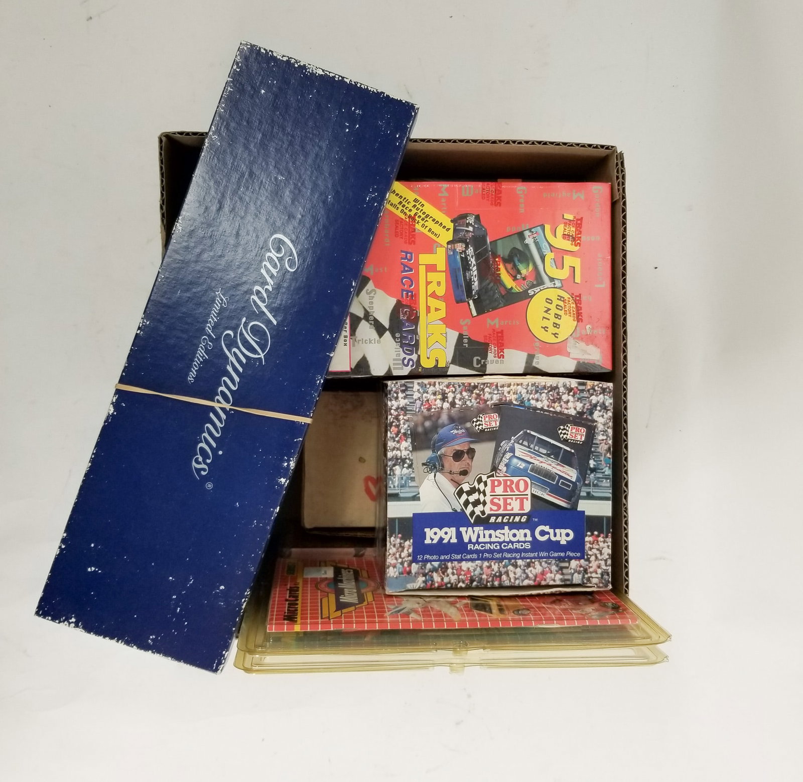 Assortment of Racing Trading Cards ft. Card Dynamics: Limited Editions: Assortment of Racing Trading Cards ft. Card Dynamics: Limited Editions Size 7" x 12" x 12" Literature Brooks Auction – Online Auction Terms & Conditions Contact: (856) 694-2960 | info@brooks.au