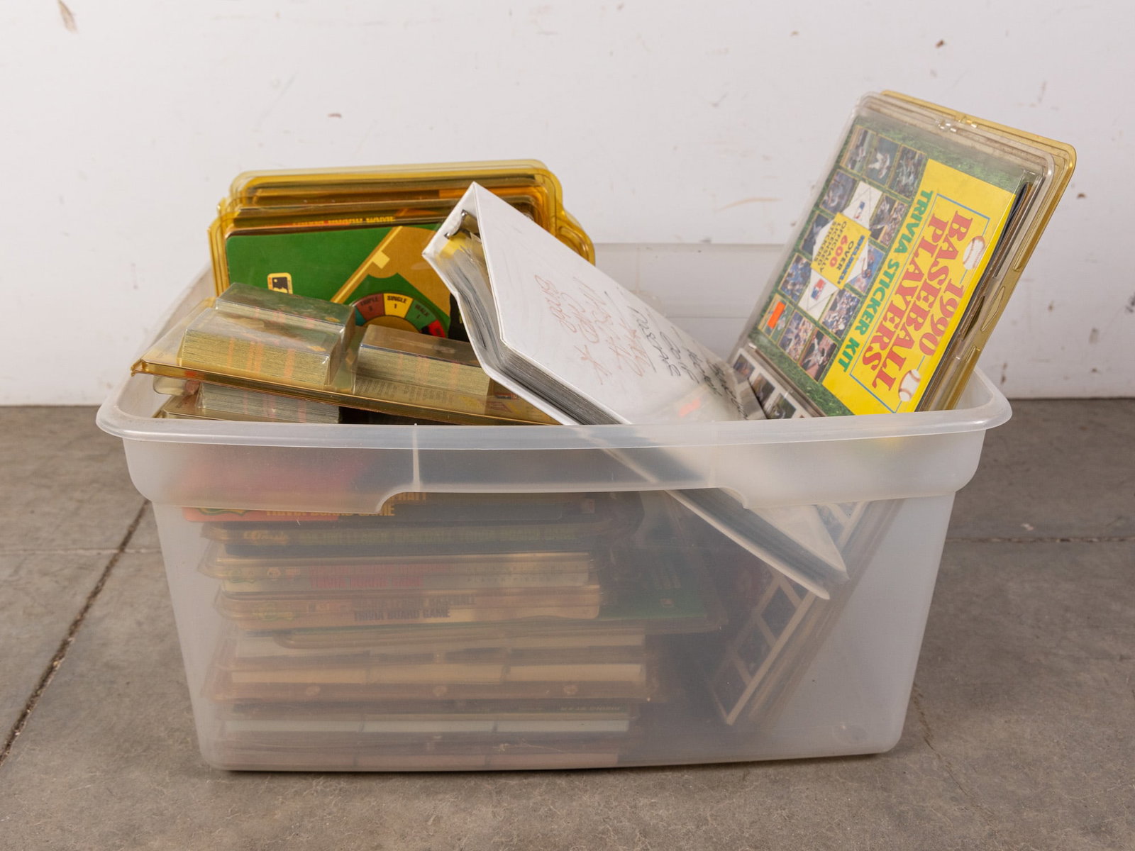 Large Assortment of Sports Cards & Collectibles: Large Assortment of Sports Cards & Collectibles Size 11" x 23" x 17" Literature Brooks Auction – Online Auction Terms & Conditions Contact: (856) 694-2960 | info@brooks.auction READ BEFORE YOU