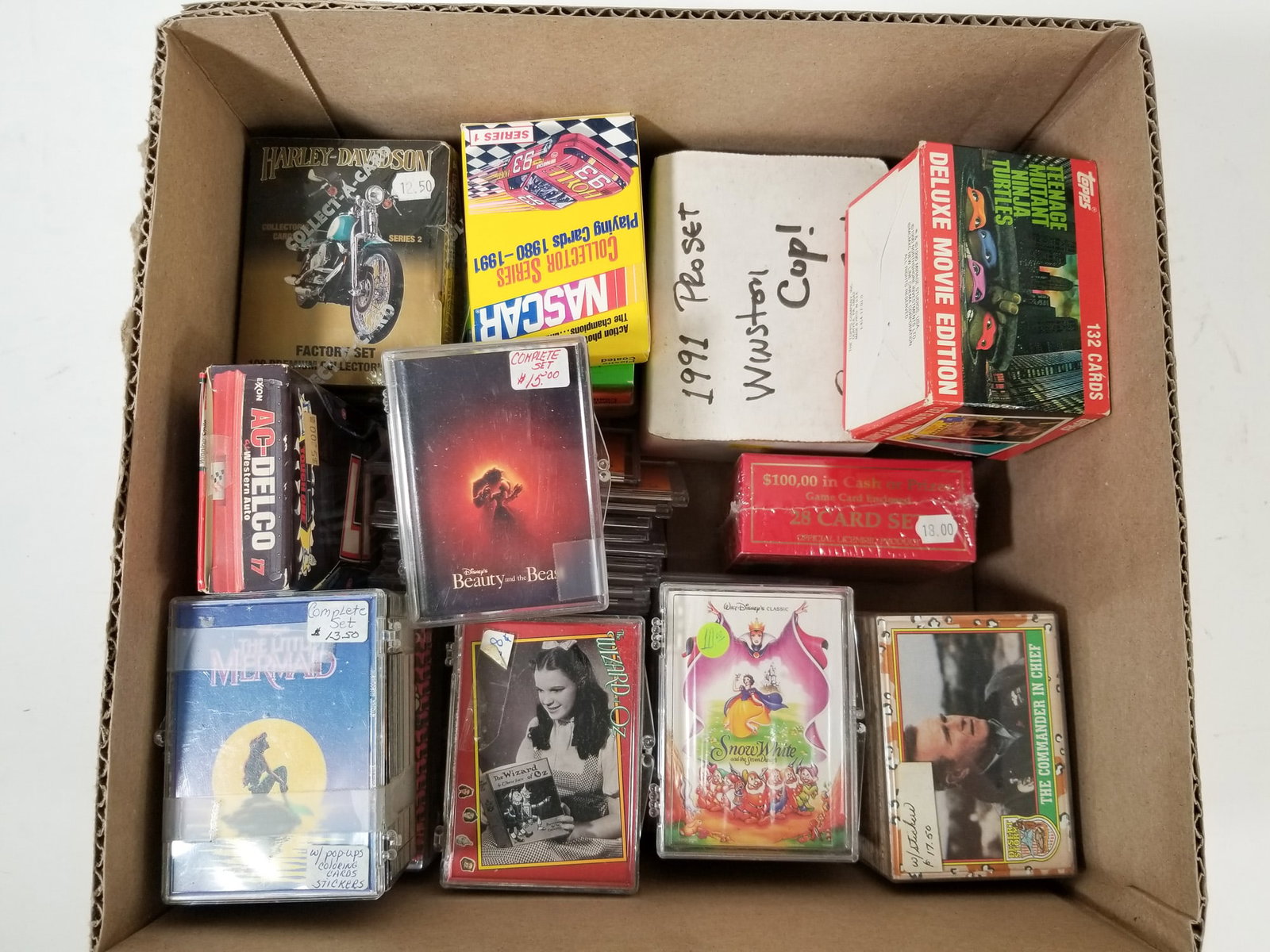 Assortment of Pop Culture/Racing Trading Cards (1 of 3)