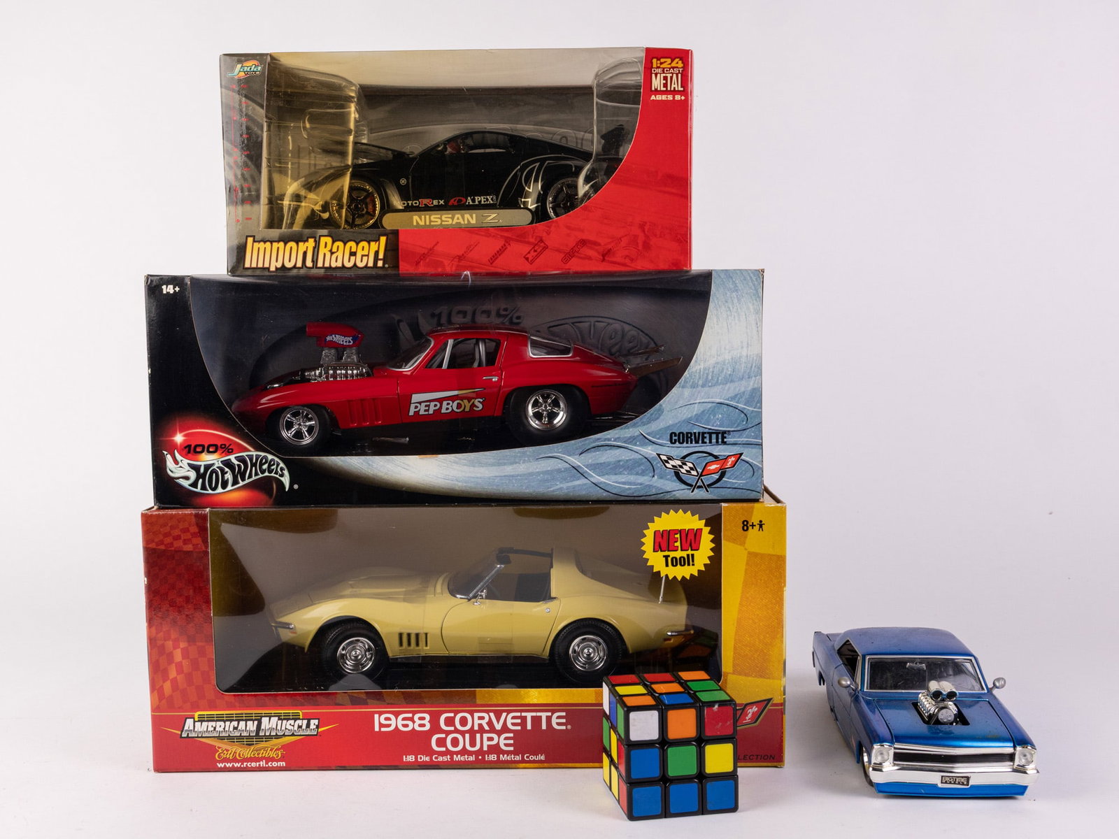 Assorted Model Toy Vehicles IOB - 2