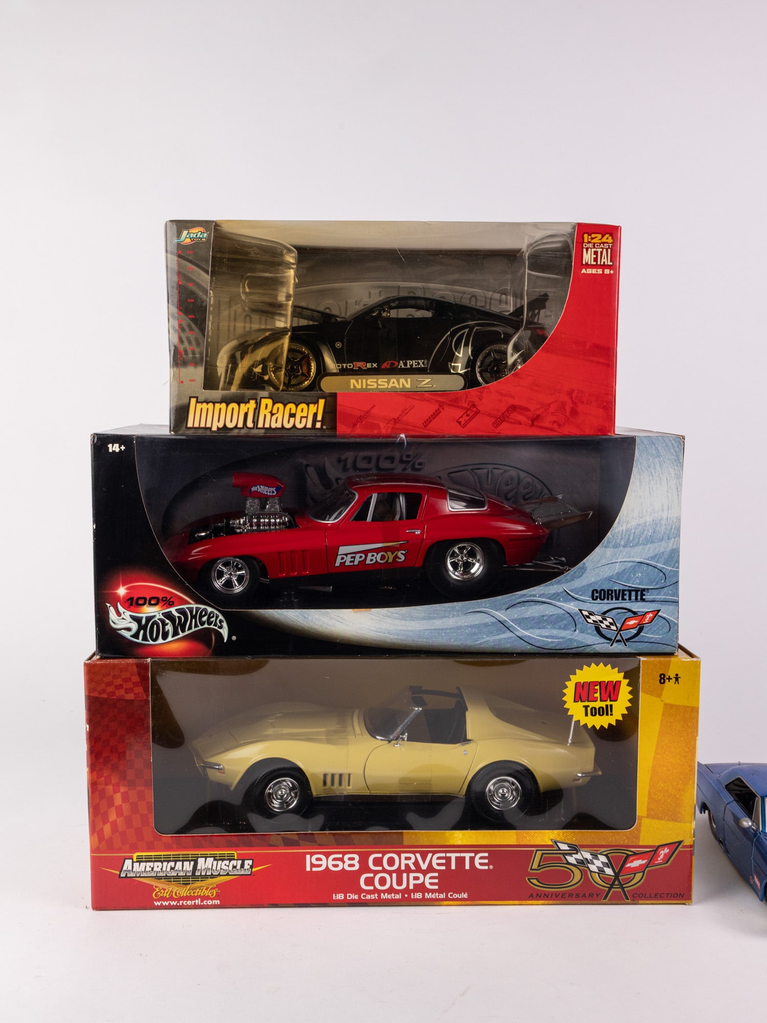 Assorted Model Toy Vehicles IOB - 3