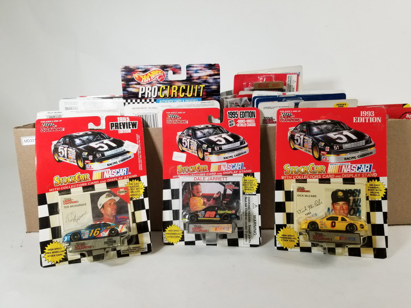 Assortment of Miniature Die-Cast Cars ft. Racing Champions - 3