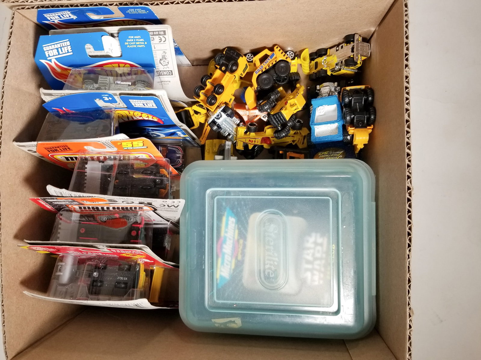 Assortment of Miniature Die-Cast Cars ft. Hot Wheels Gift Packs - 3