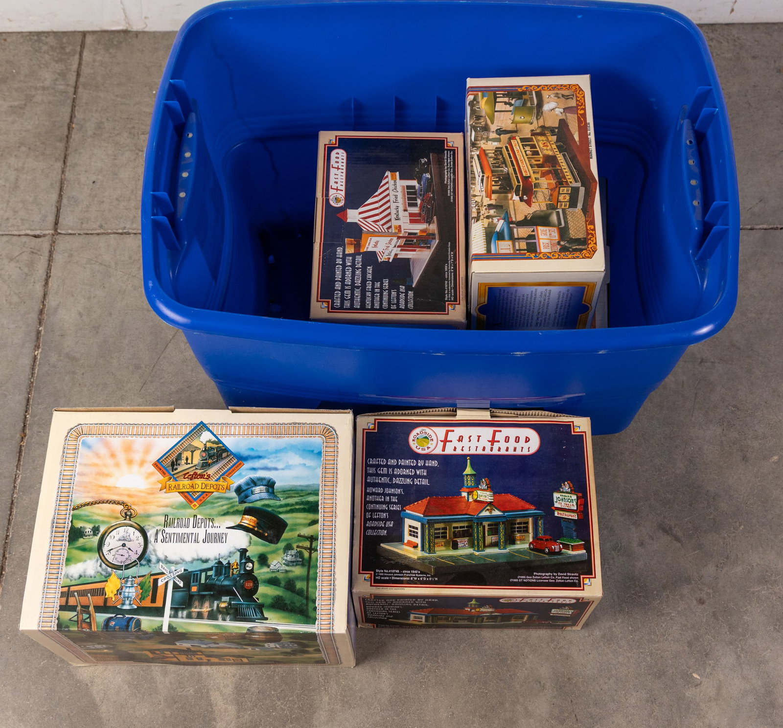Lefton's Train Village Collectibles (1 of 3)