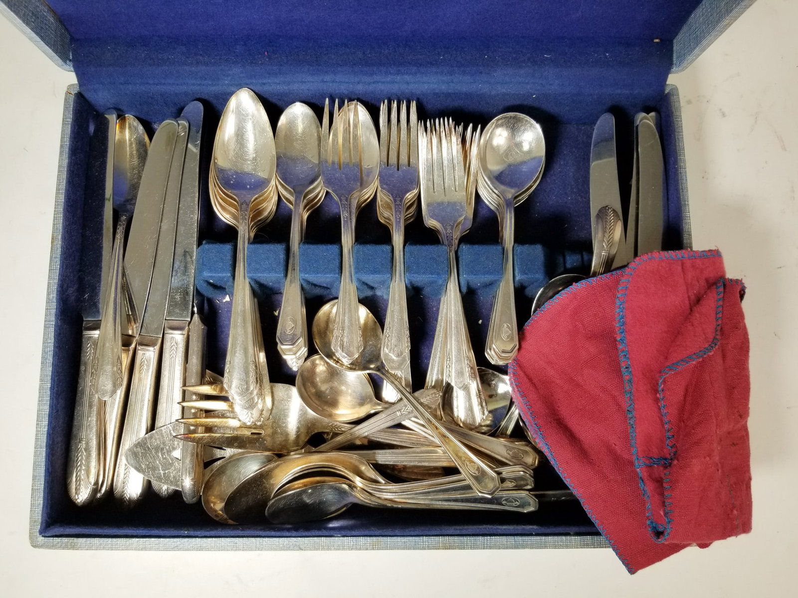 Vintage Silver Plated Flatware Set (1 of 2)