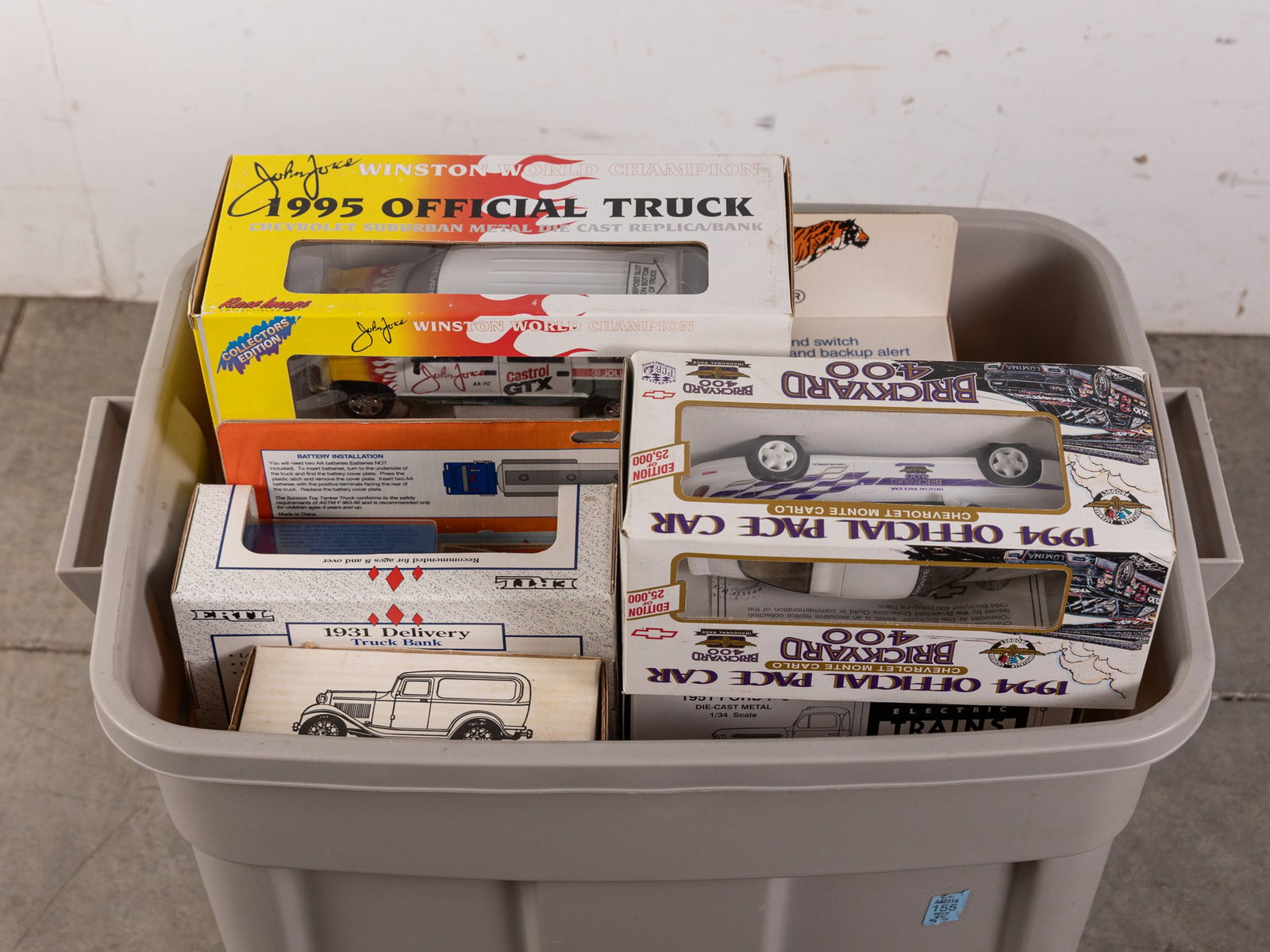 Large Assortment of Vintage Diecast Trucks