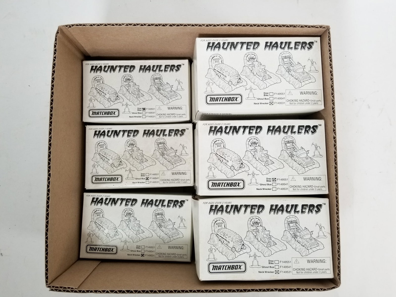 Assortment of Matchbox Haunted Haulers (1 of 2)