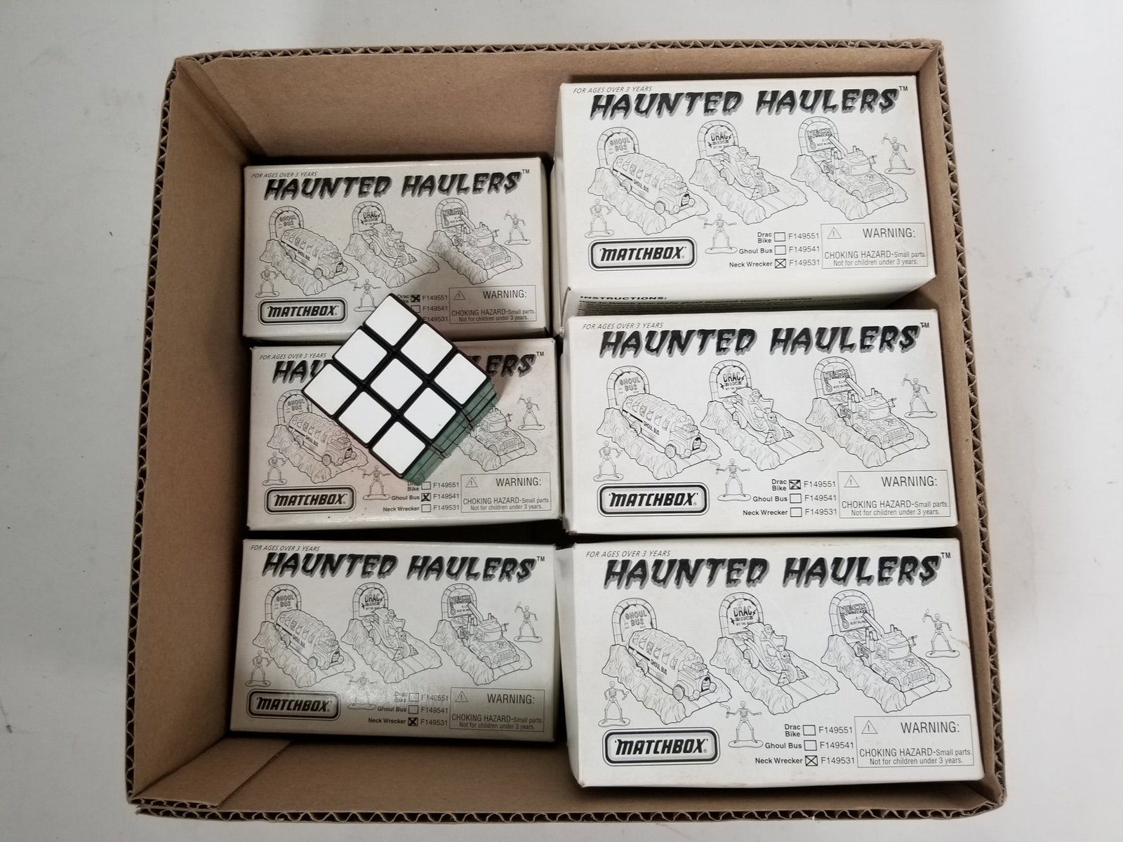 Assortment of Matchbox Haunted Haulers - 2