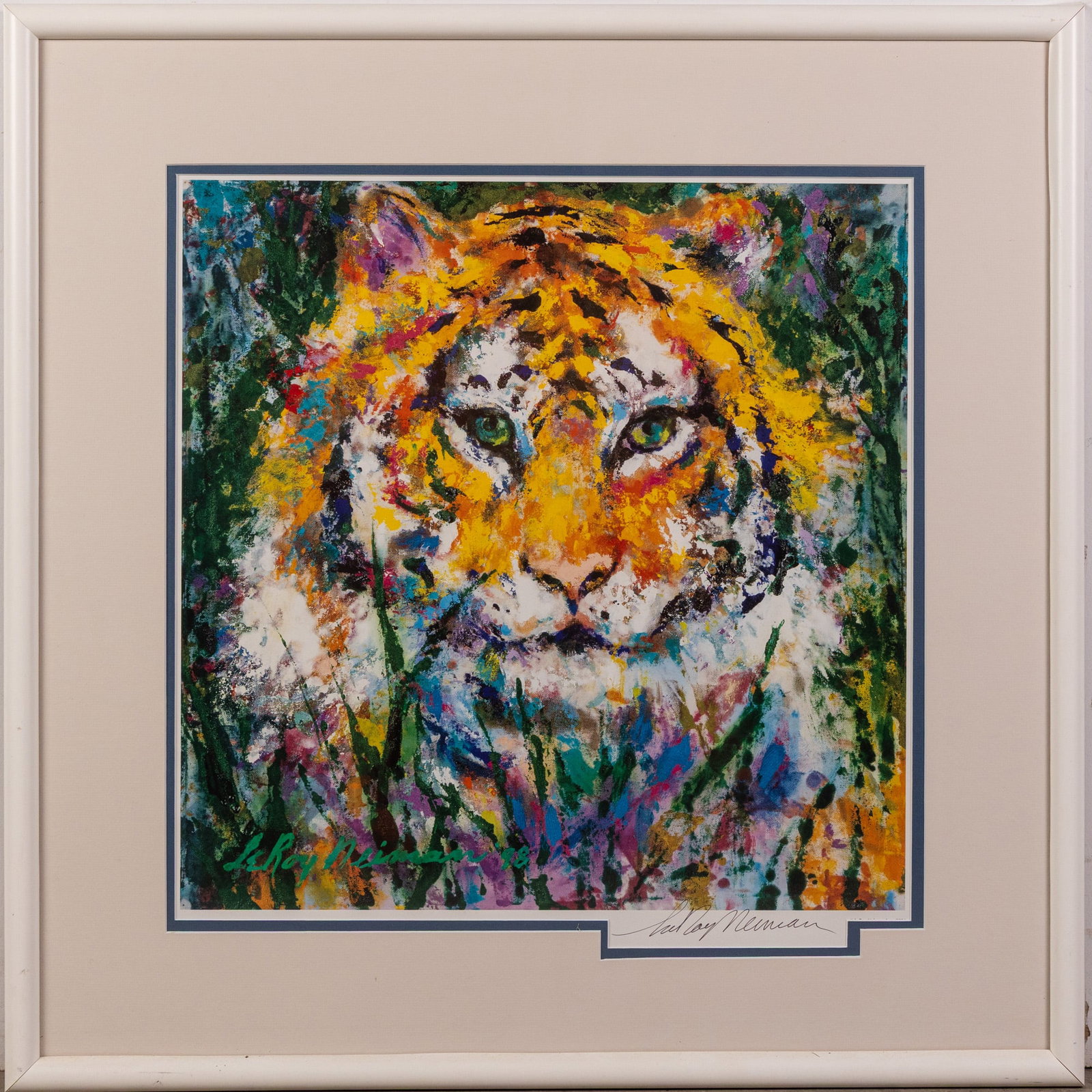LeRoy Neiman (1921-2012) - "Portrait of the Tiger", Hand Signed Serigraph (1 of 4)