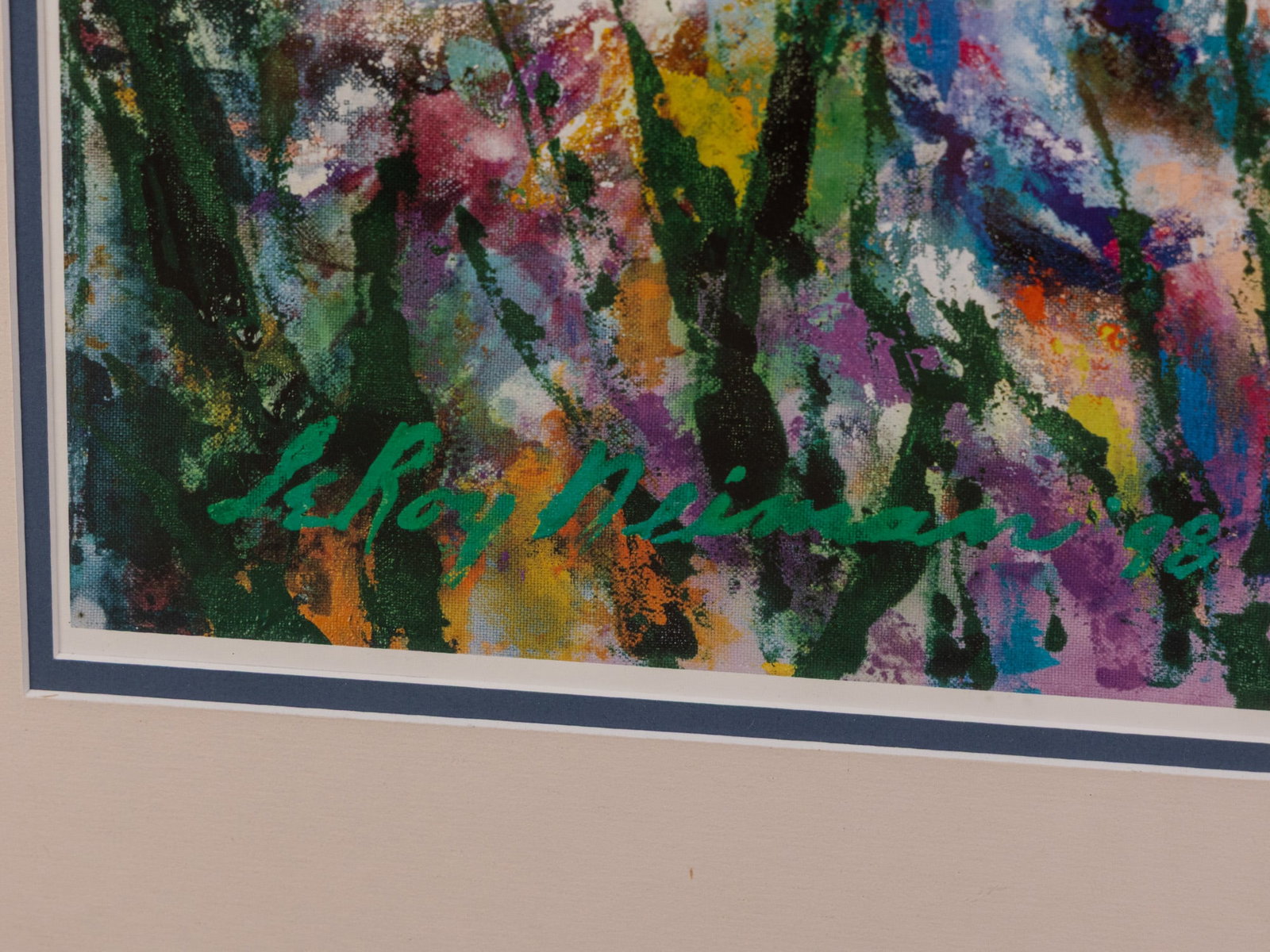 LeRoy Neiman (1921-2012) - "Portrait of the Tiger", Hand Signed Serigraph - 3