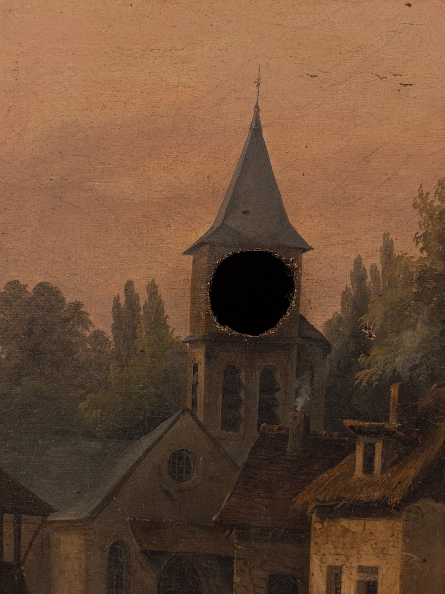 19th c. Musical Picture Clock - 2