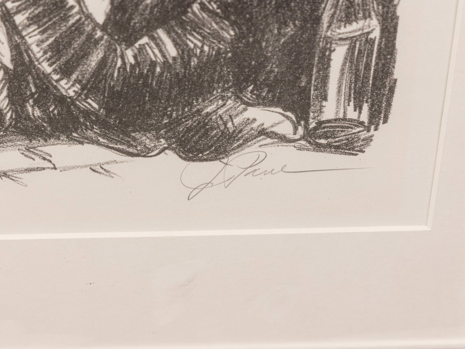 J. Paul (John Le Quintana) - "Stock Exchange", Etching - 3