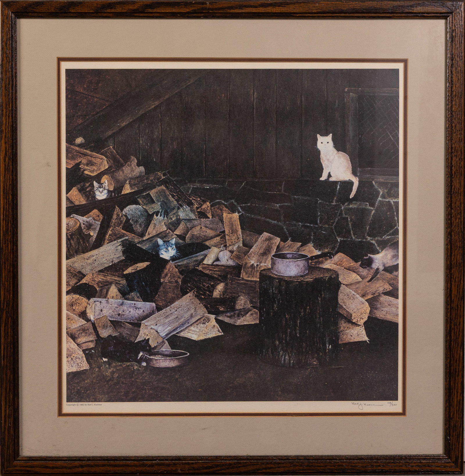 Karl J. Kuerner (American, b. 1957), 68/300 Pencil Signed Print: Karl J. Kuerner (American, b. 1957), 68/300 Pencil Signed Print Size 26" x 25" Literature Brooks Auction – Online Auction Terms & Conditions Contact: (856) 694-2960 | info@brooks.auction READ