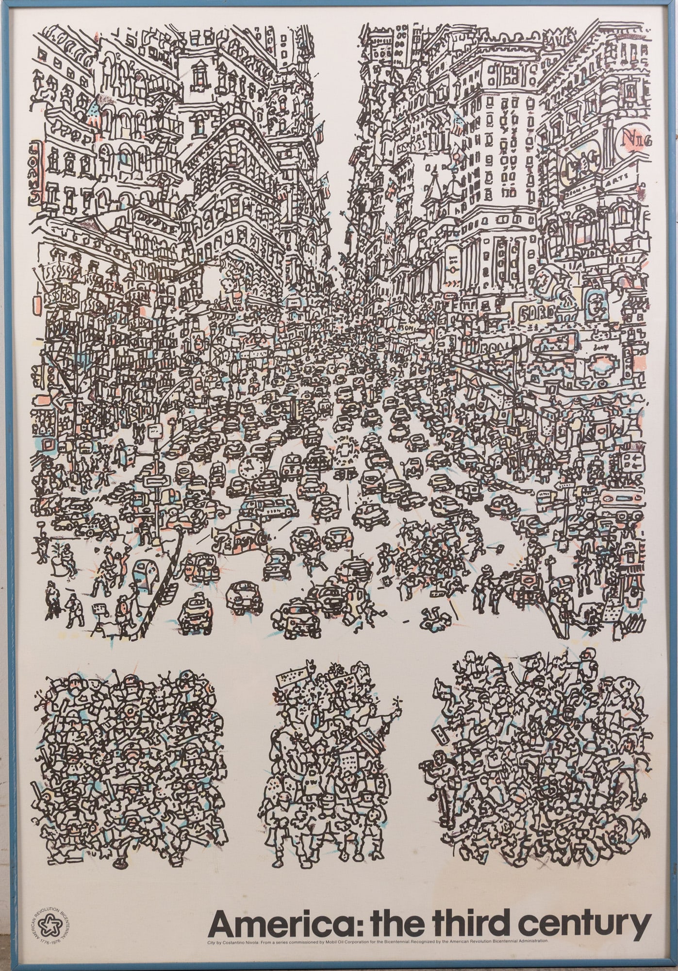 Constantino Nivola (1911-1988) - "America: the third century", Exhibition Poster: Constantino Nivola (1911-1988) - "America: the third century", Exhibition Poster Size 35" x 24" Literature Brooks Auction – Online Auction Terms & Conditions Contact: (856) 694-2960 |