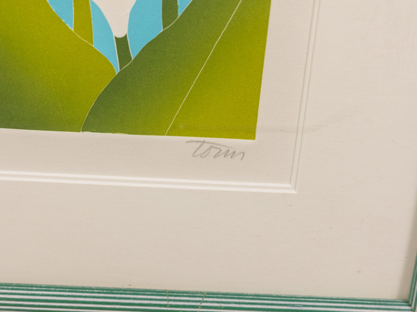 Fernando Torm (b. 1944) - "Calla Lillies", 124/200 Embossed Lithograph - 2