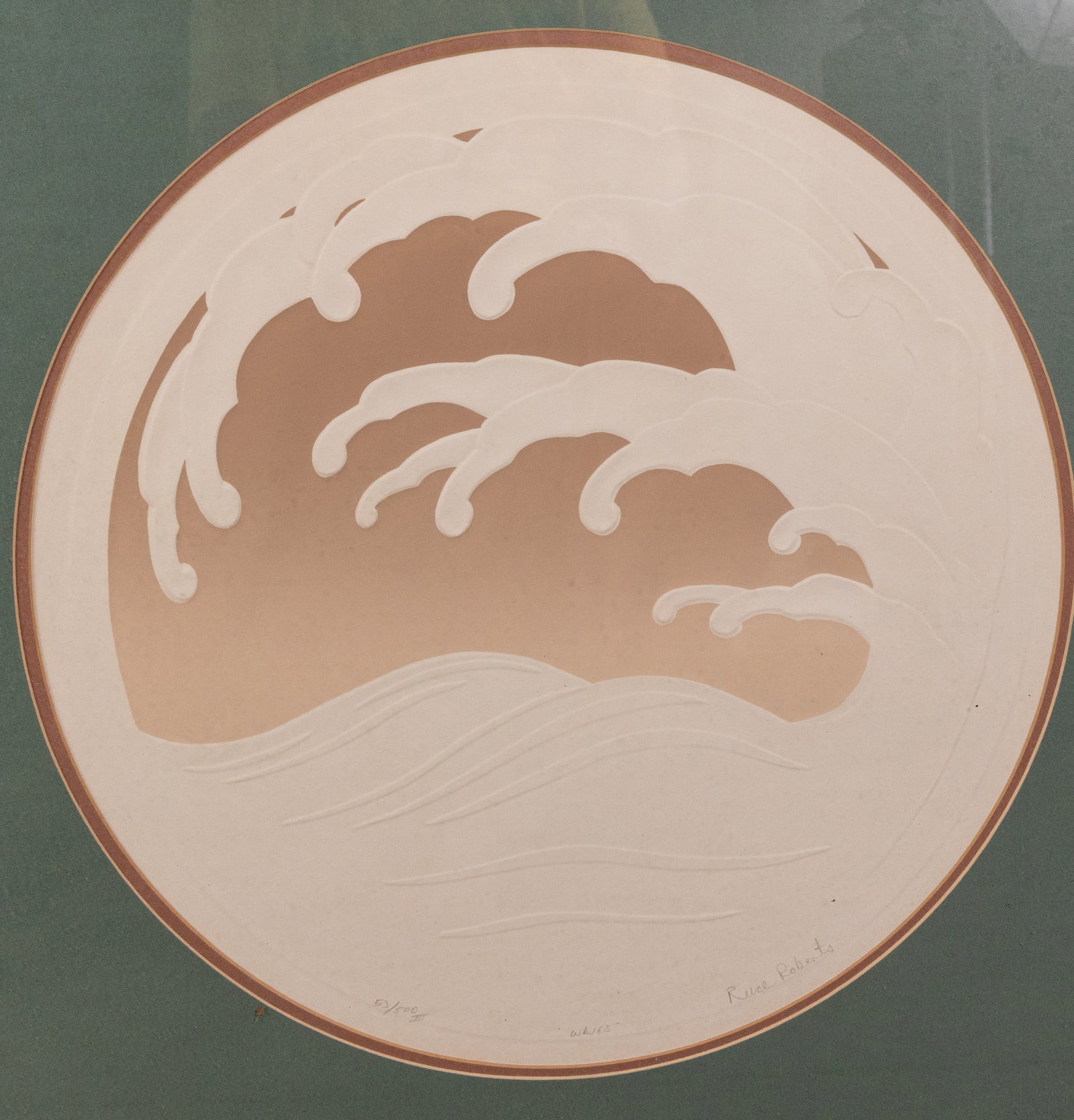 David Allgood - (2) Post-Modern Embossed Serigraphs - 4