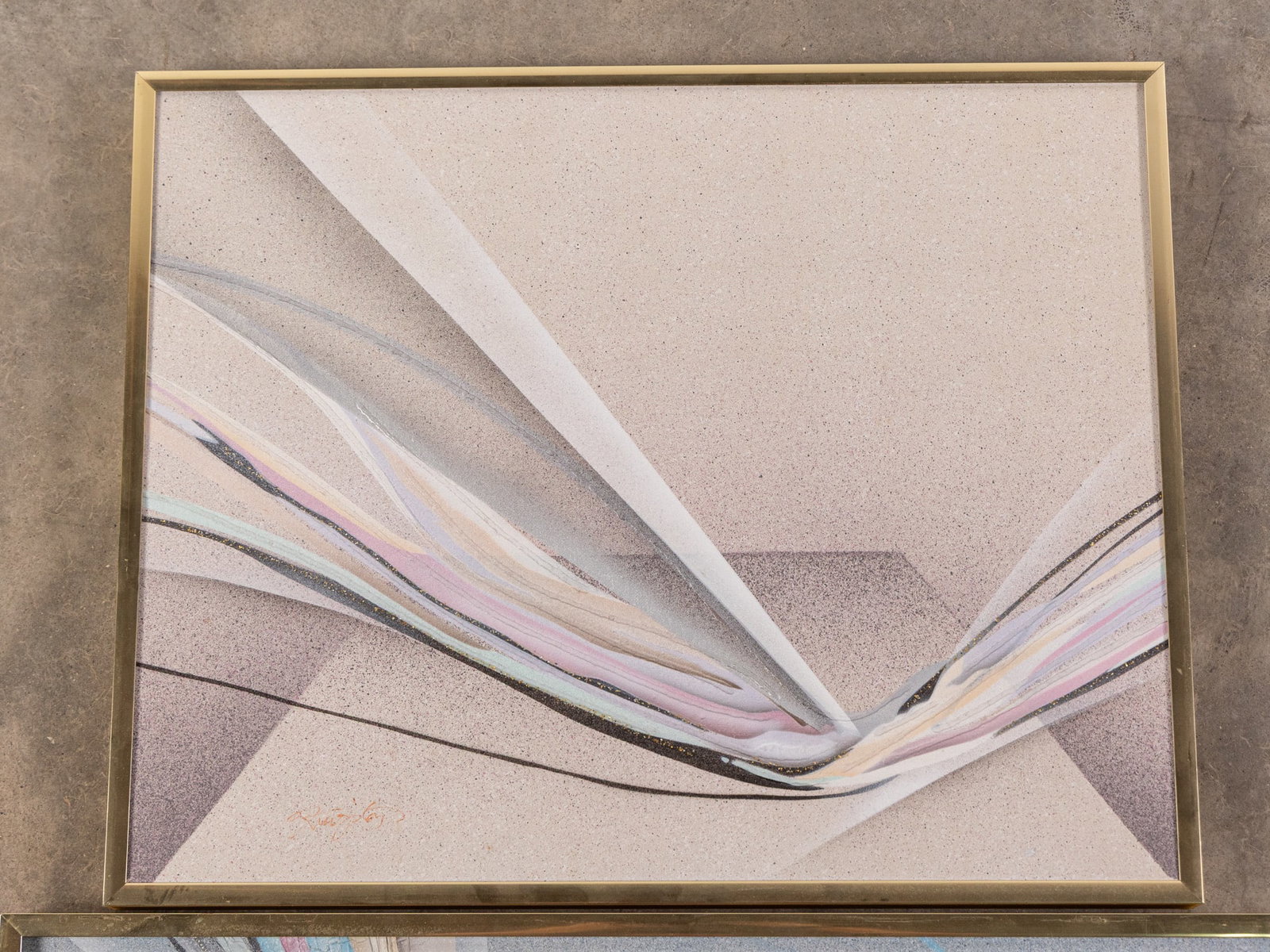 (2) Postmodern Abstract Paintings in the manner of Elba Alvarez - 2