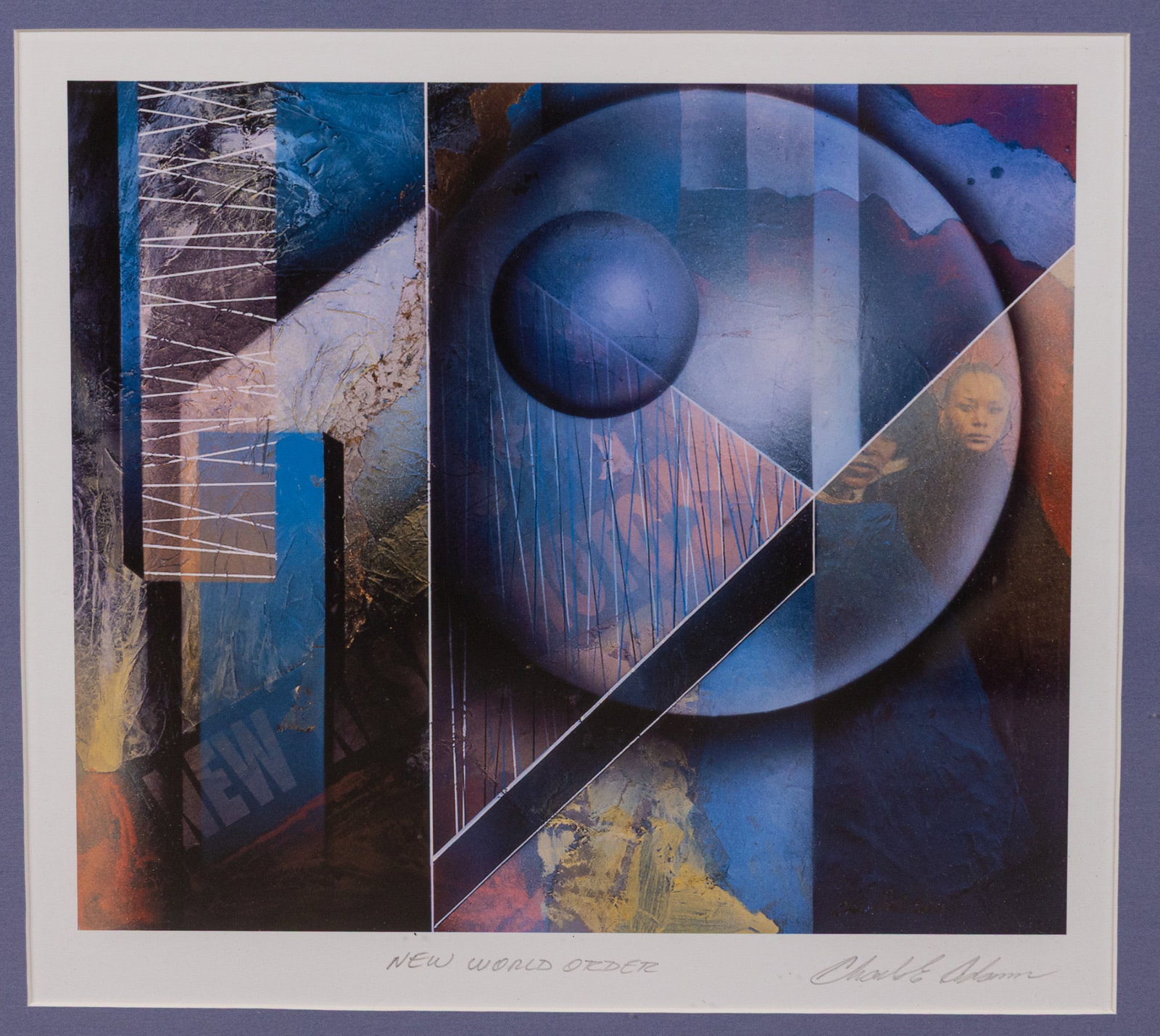 Charles Adams - (2) Abstract Lithographs, Pencil Signed - 2