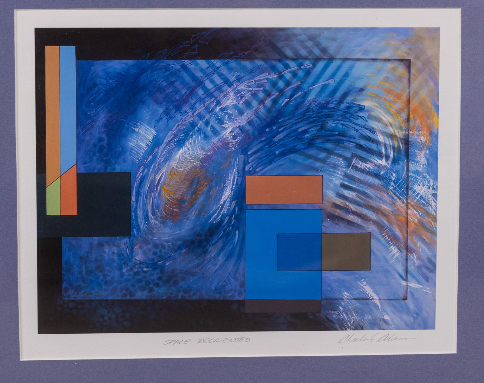 Charles Adams - (2) Abstract Lithographs, Pencil Signed - 3