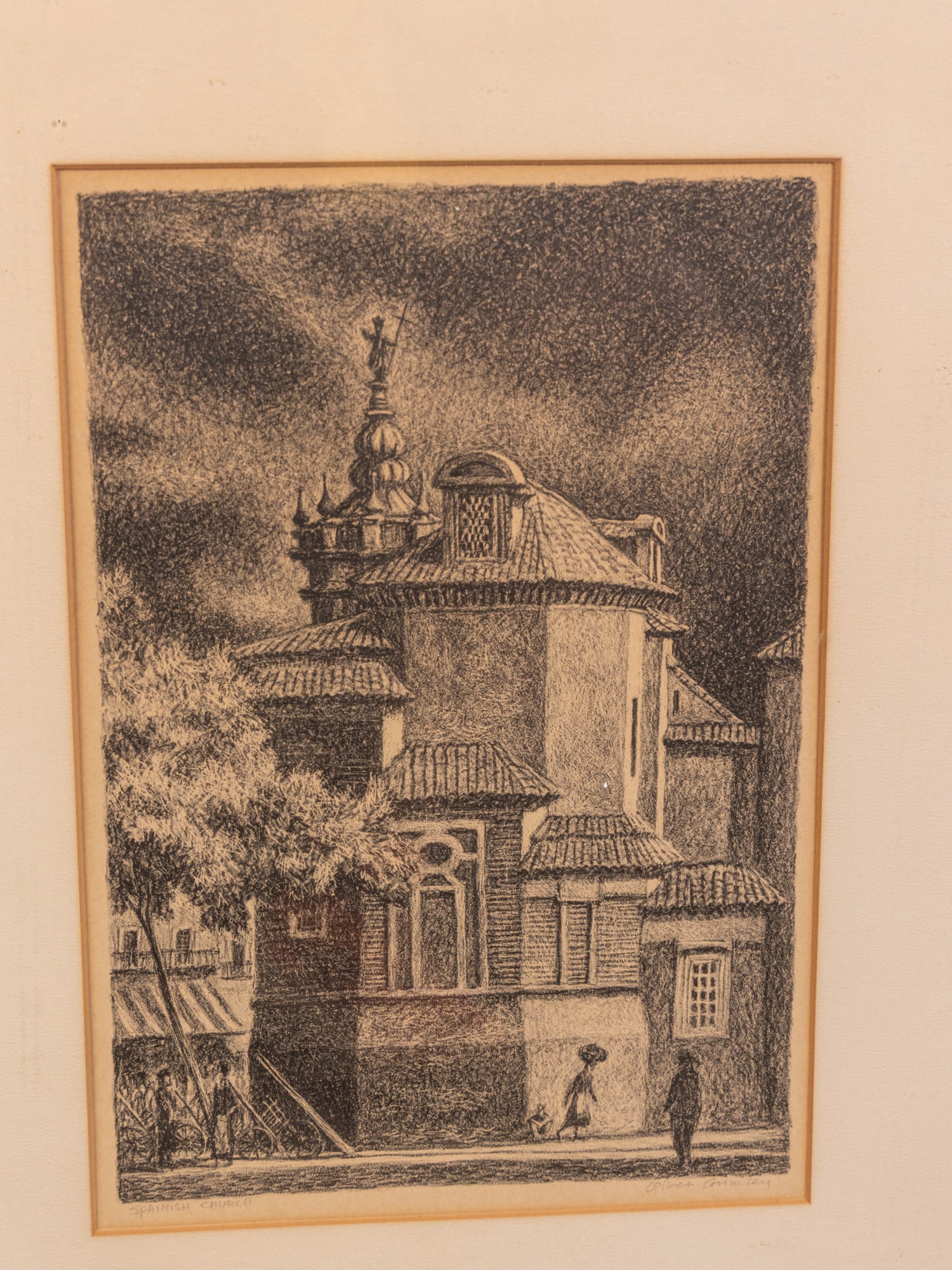Oliver Fetterolf Grimley (1920-2013) - Pair of Architectural Focused Prints - 3