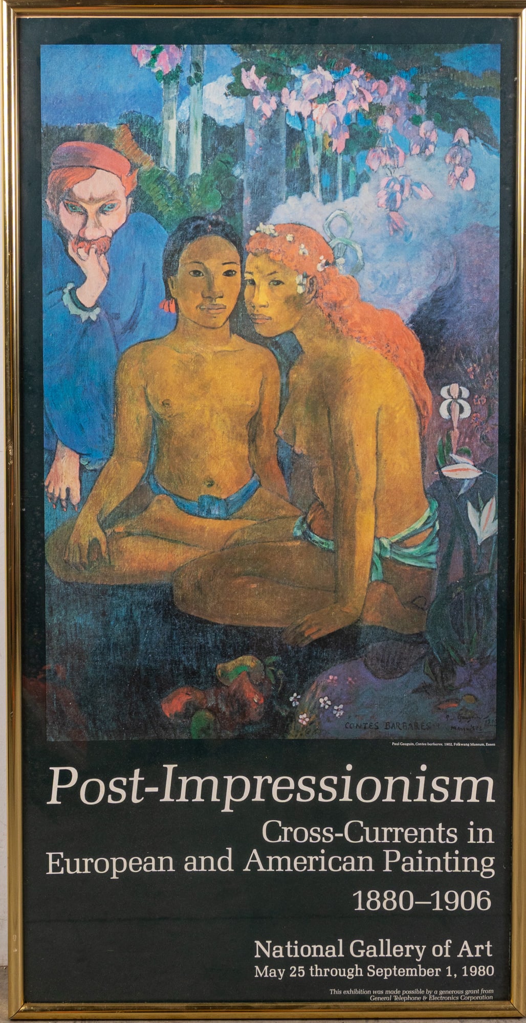 c.1980 National Gallery of Art Exhibition Poster Featuring Gaugin's Art: c.1980 National Gallery of Art Exhibition Poster Featuring Gaugin's Art Size 40" x 20" Literature Brooks Auction – Online Auction Terms & Conditions Contact: (856) 694-2960 |