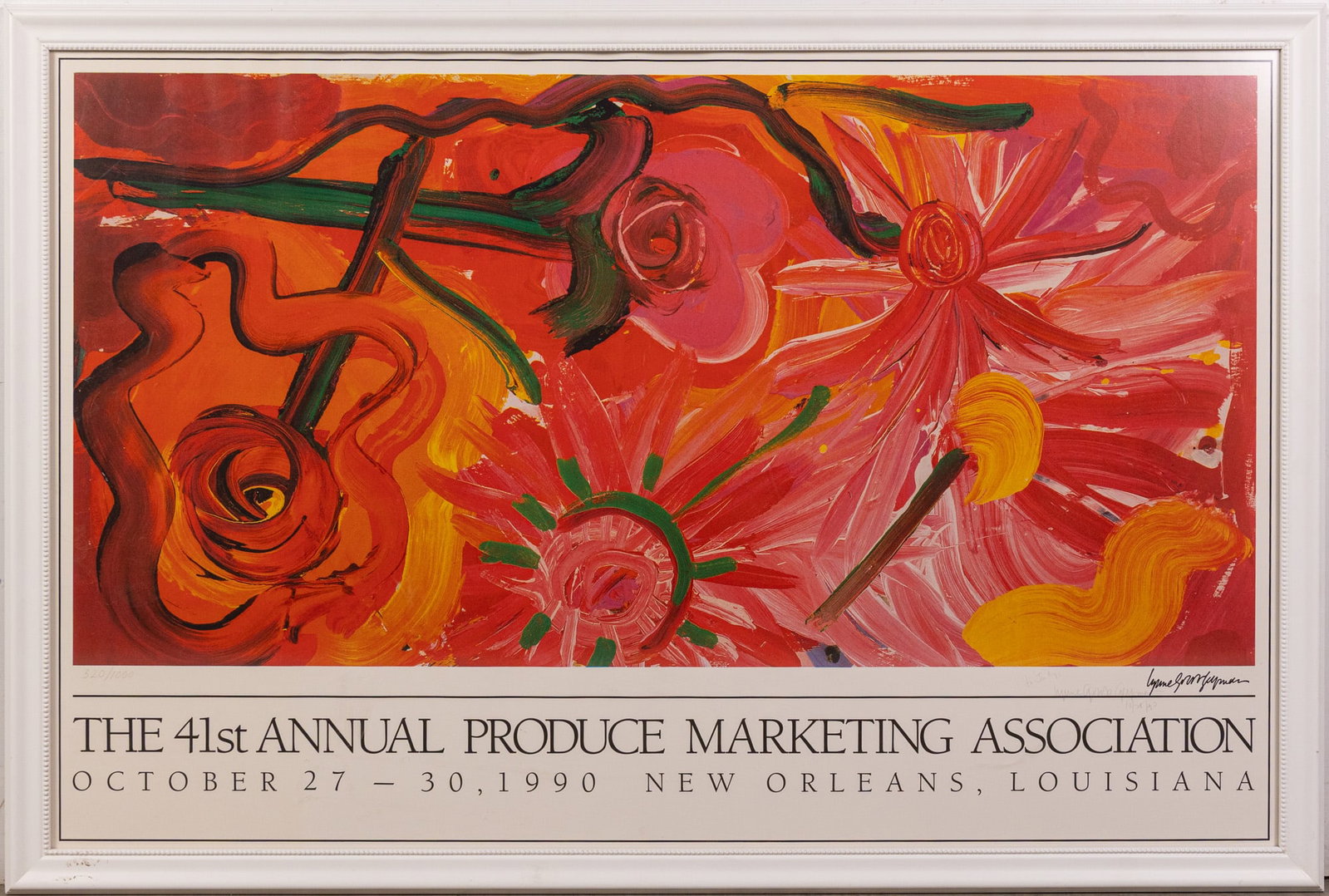 The 41st Annual Produce Marketing Association Poster: 320/1000, Pencil signed by the artist Size 31" x 45" Literature Brooks Auction – Online Auction Terms & Conditions Contact: (856) 694-2960 | info@brooks.auction READ BEFORE YOU BID: We want you