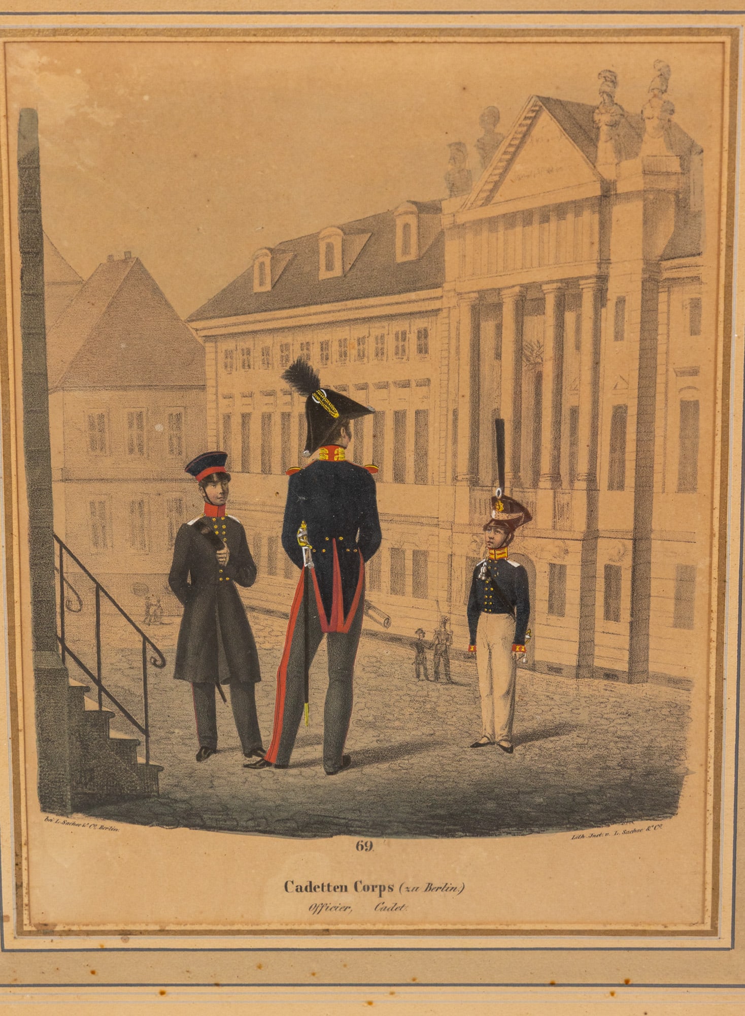 L. Sachse & Co. Berlin - 19th. Lithographs - 2