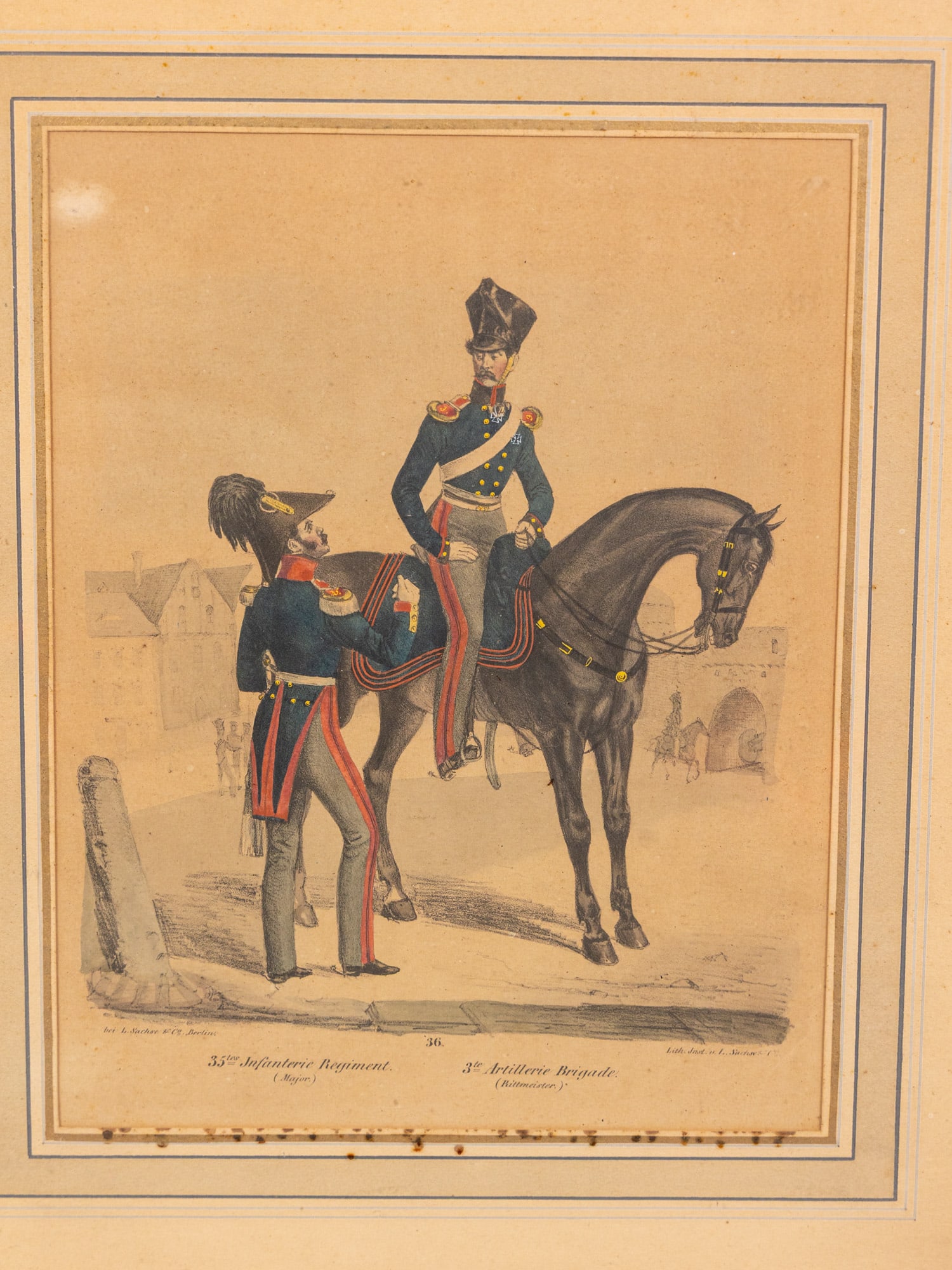 L. Sachse & Co. Berlin - 19th. Lithographs - 3