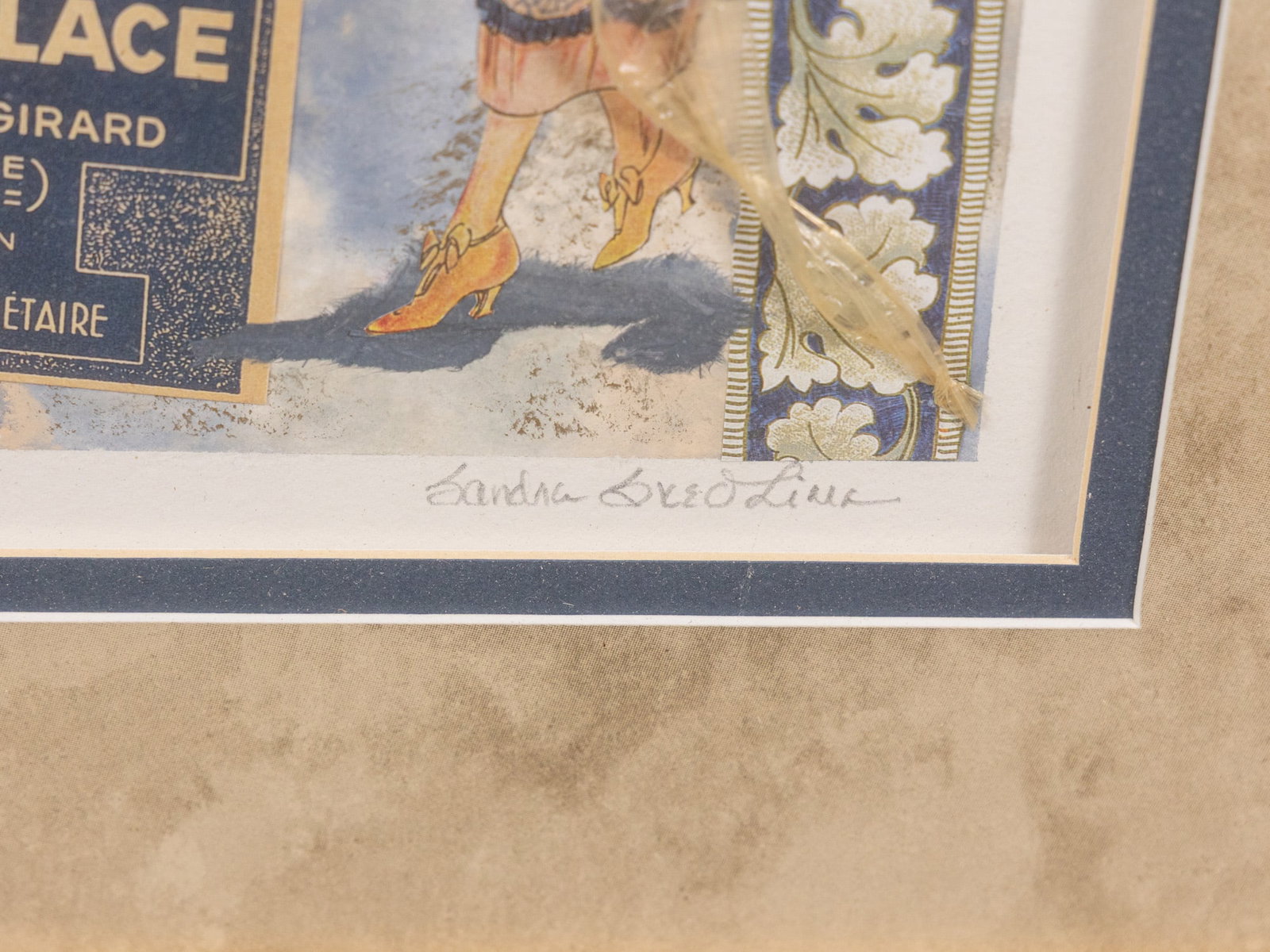 Sandra Sked Lima - Mixed Media Ephemera Assemblage - 4