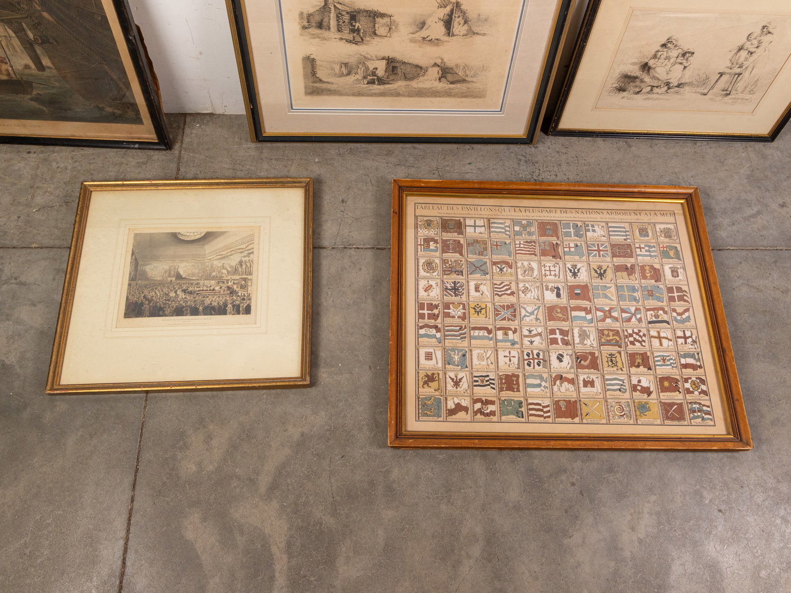 Grouping of Antique Lithographs and Prints ft. George Morland - 4