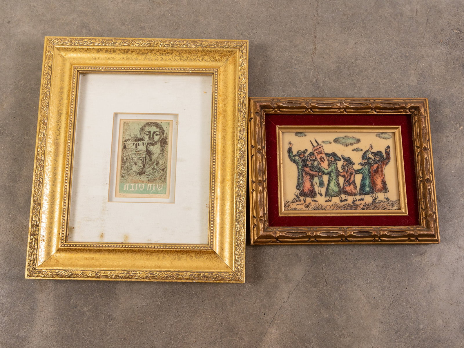 Pair of Judica Framed Pieces of Art (1 of 3)