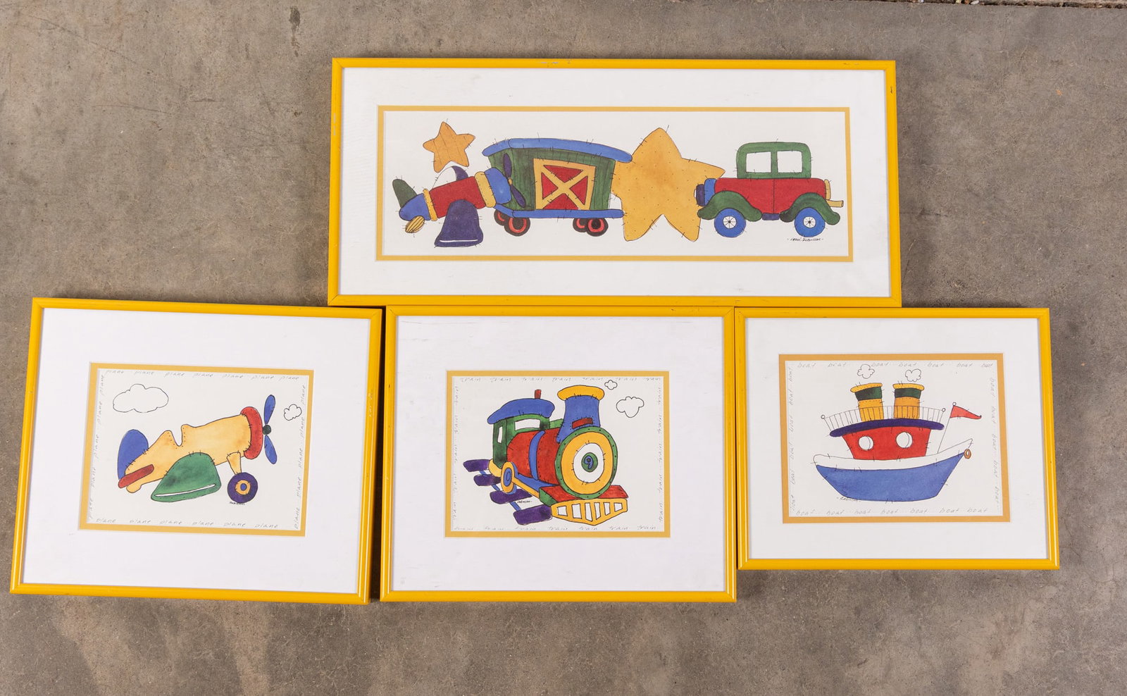 Set of Four Carol Robinson Childrens Prints: (4) Carol Robinson Childrens Prints Size 9" x 20" Literature Brooks Auction – Online Auction Terms & Conditions Contact: (856) 694-2960 | info@brooks.auction READ BEFORE YOU BID: We want you to