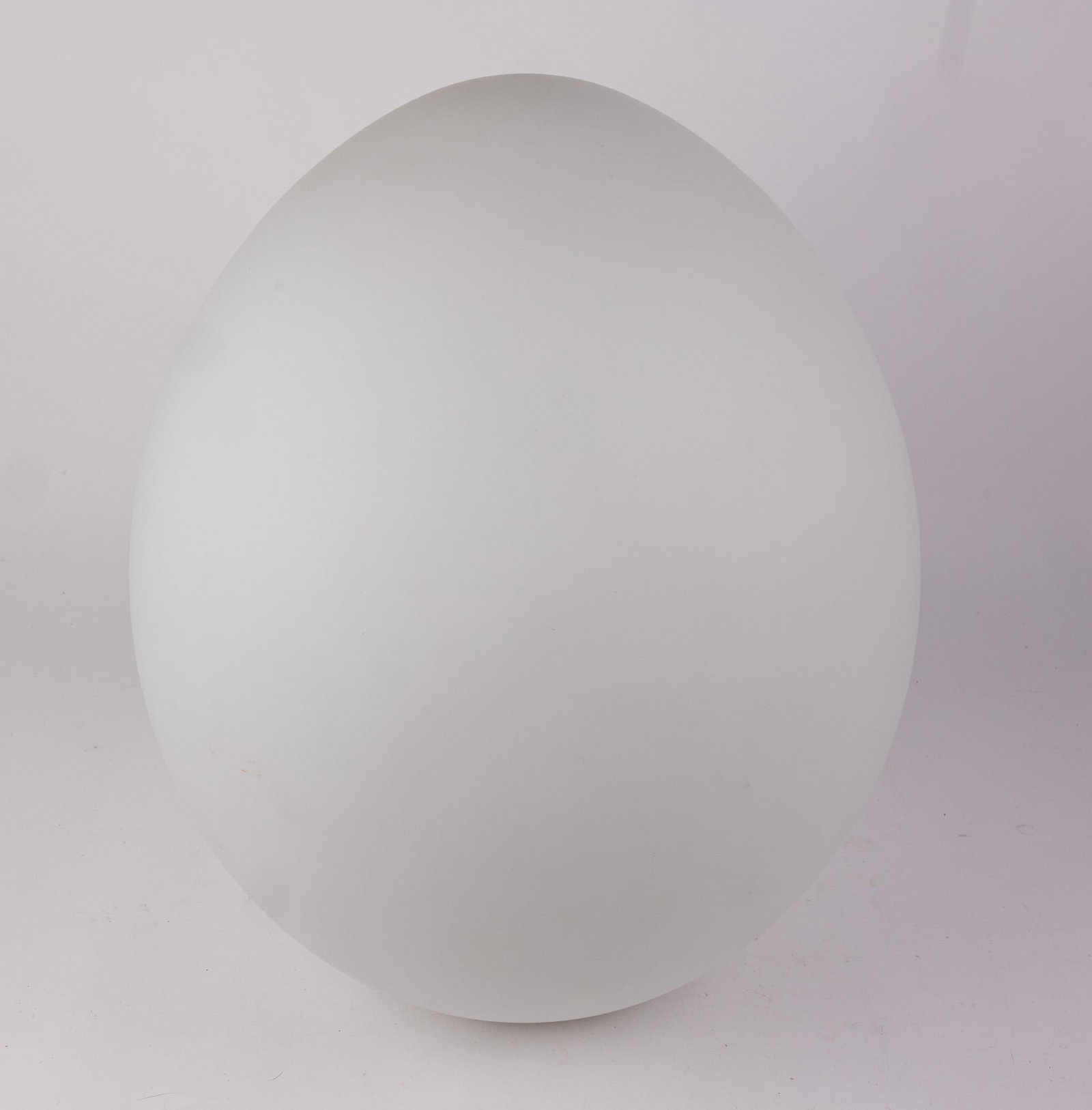 Laurel Lamp Company MCM Italian Glass Egg Lamp - 3