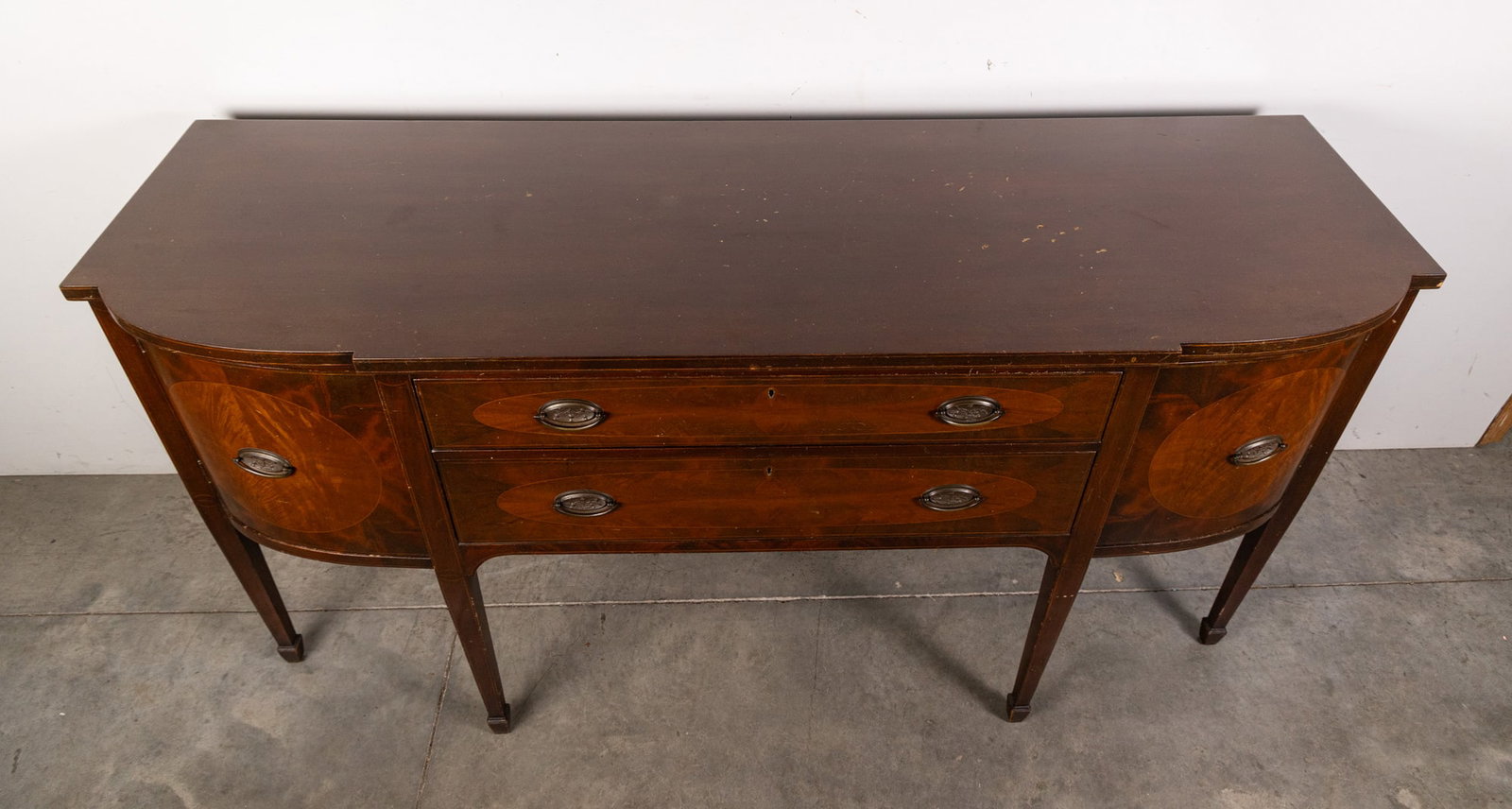 Federal Style Vintage Sideboard Cabinet - 2