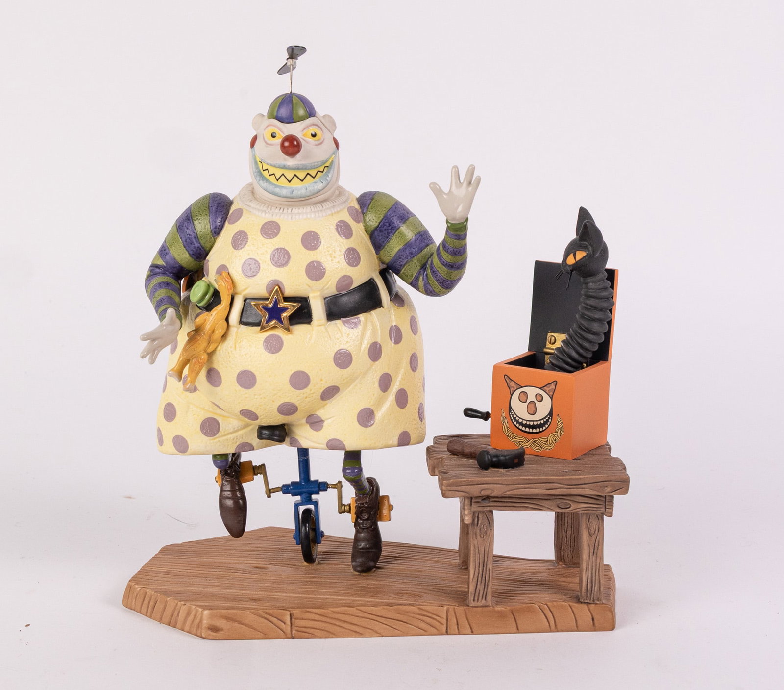 "A Frightful Sight" WDCC Tear-Away Face Clown Figurine: Does not include box or COA. Literature Brooks Auction – Online Auction Terms & Conditions Contact: (856) 694-2960 | info@brooks.auction READ BEFORE YOU BID: We want you to feel confident when