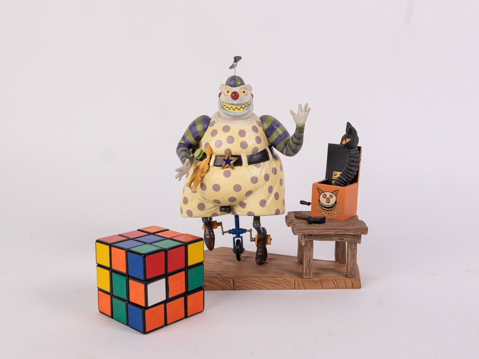 "A Frightful Sight" WDCC Tear-Away Face Clown Figurine - 2