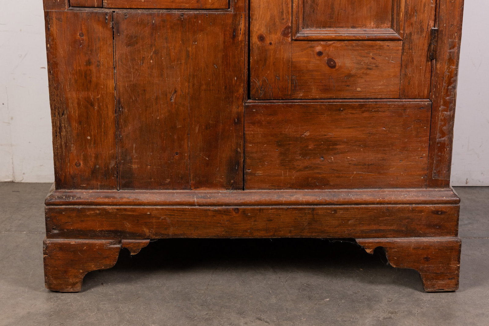 Mid to Late 19th Century Primitive Pine Ice Box - 2