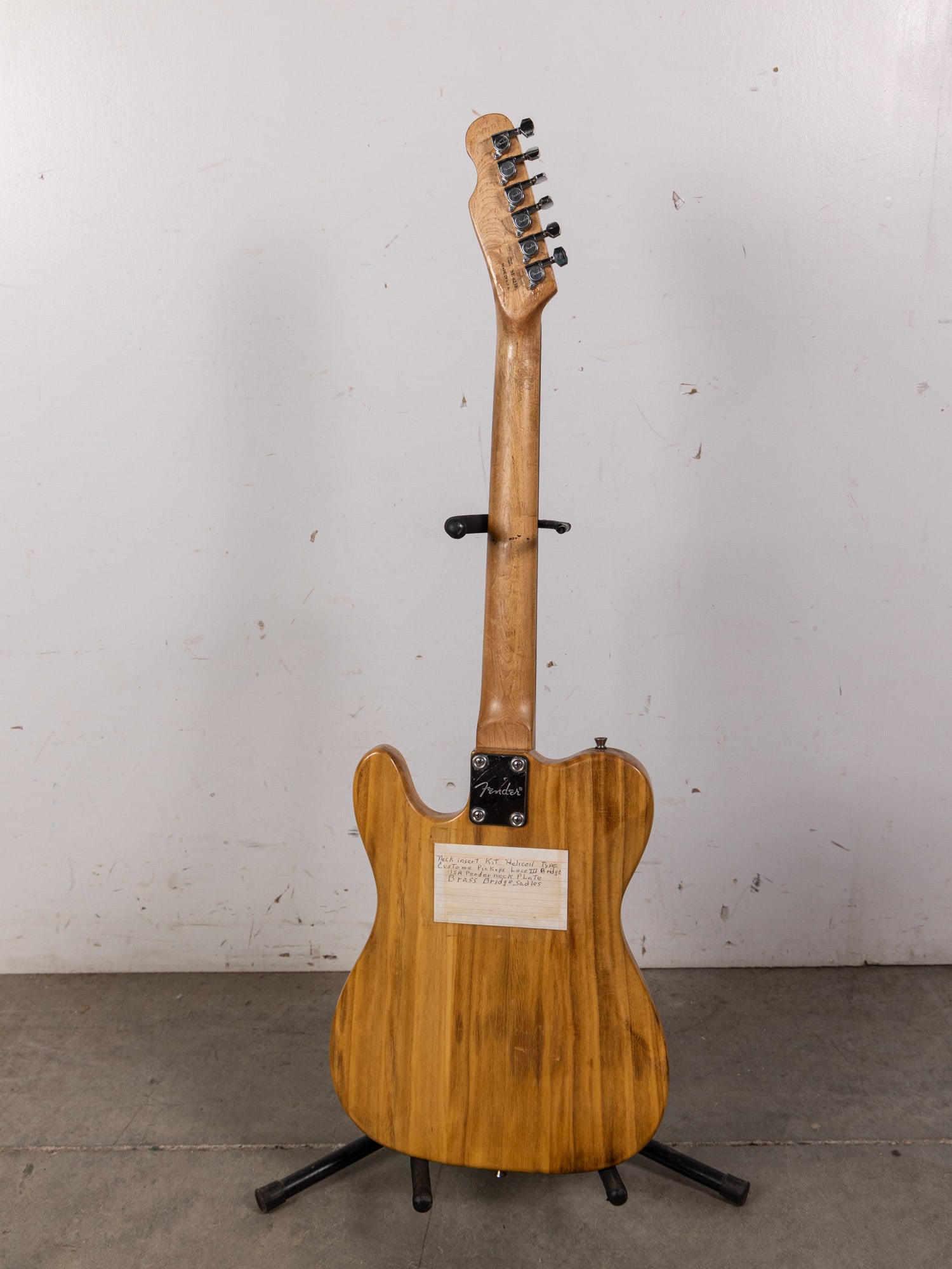 Custom Built Fender Telecaster Type Electric Guitar - 5