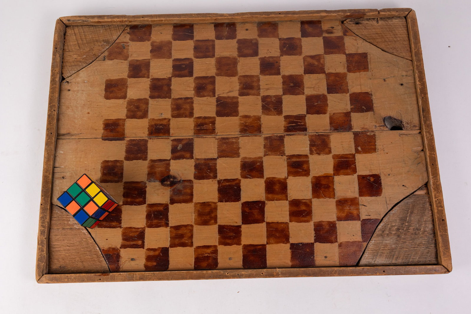Antique Wooden Chess Board - 2