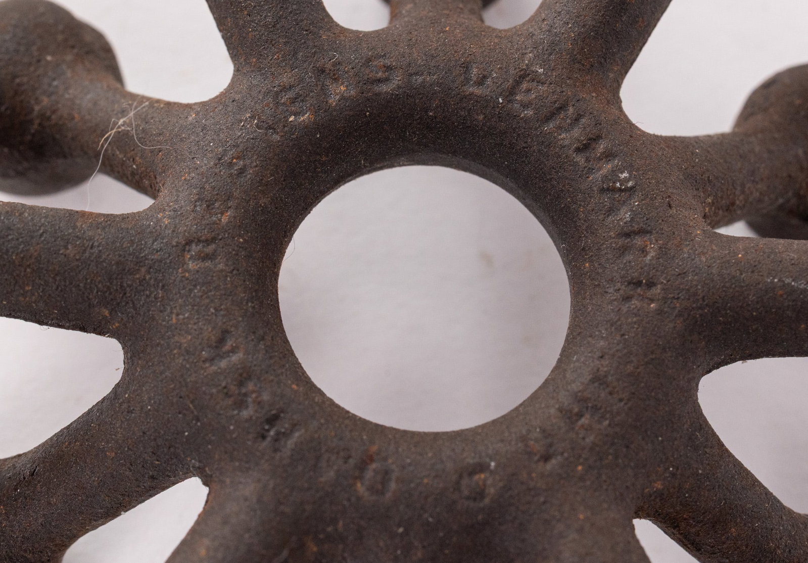 Dansk MCM Cast Iron Candle Holder - 3