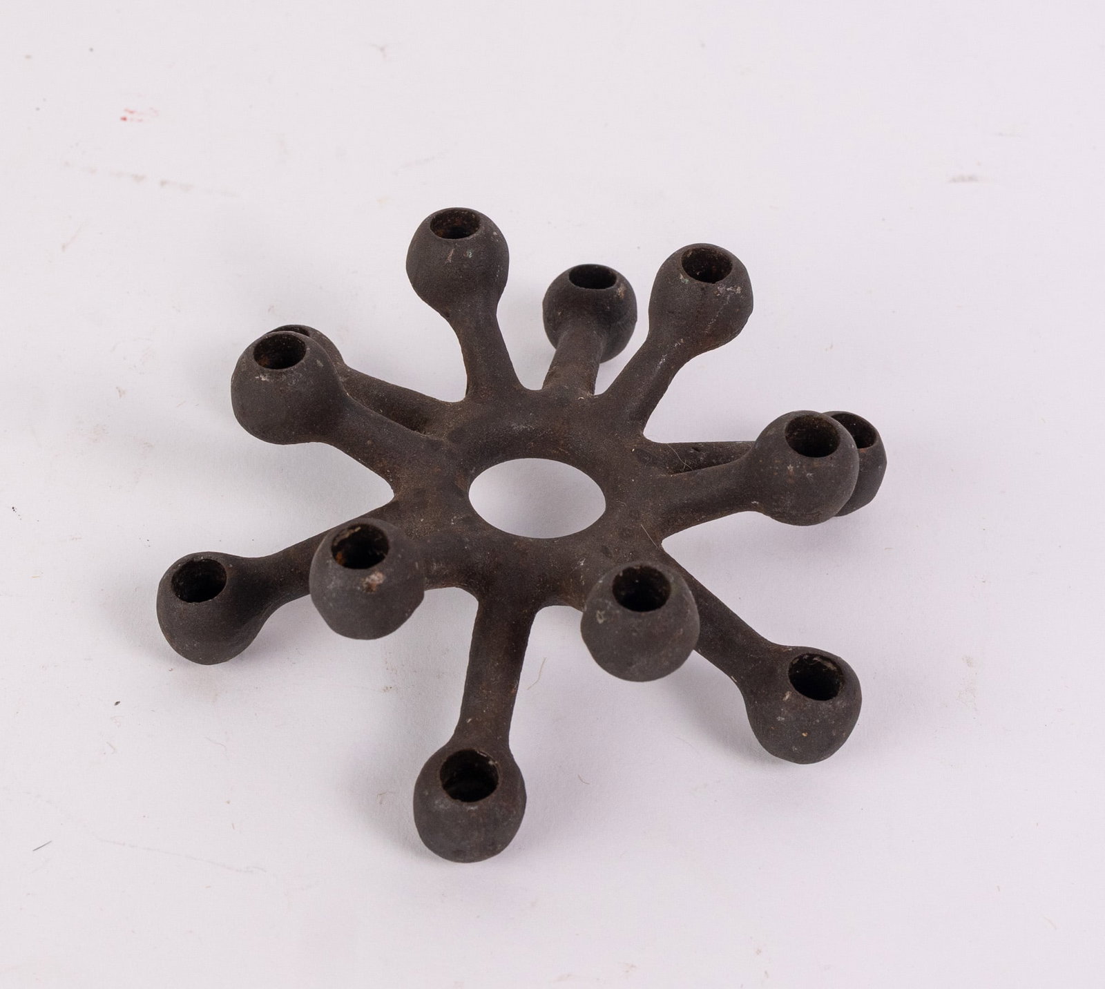 Dansk MCM Cast Iron Candle Holder - 4