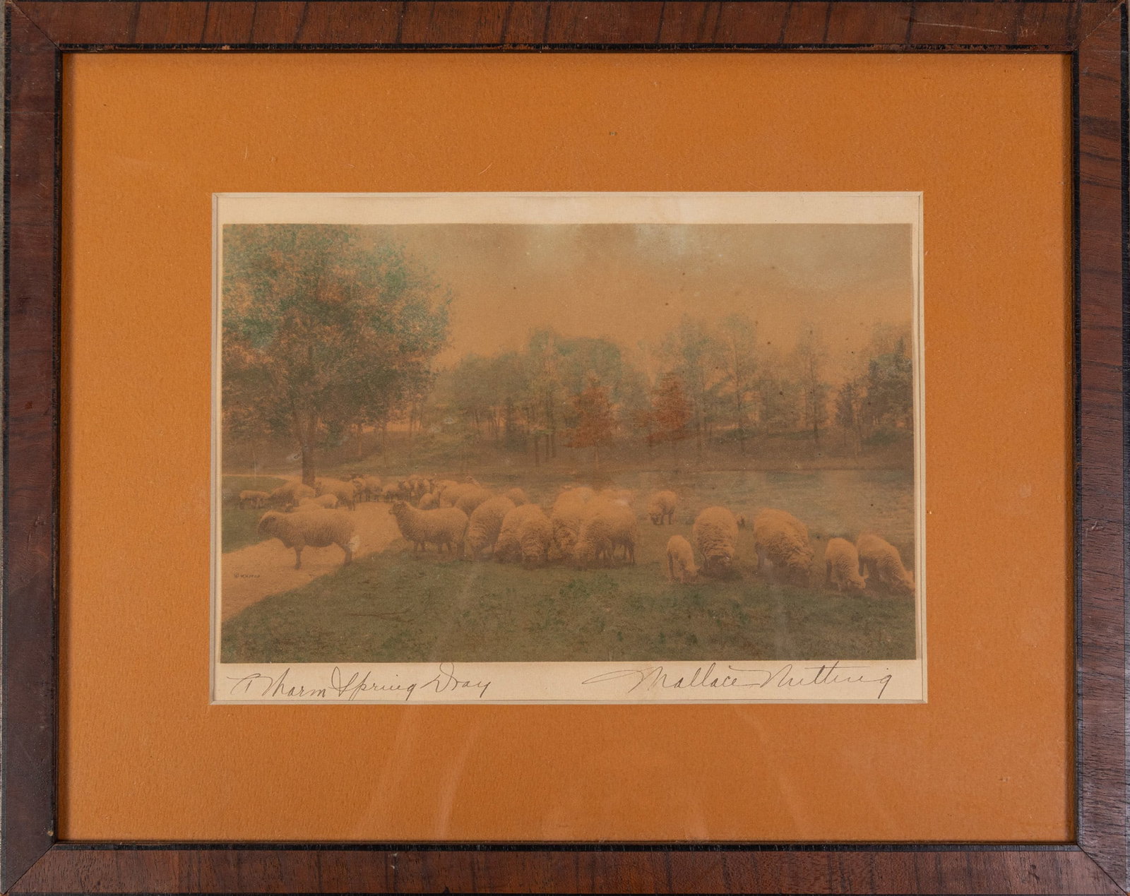 Wallace Nutting, "A Warm Spring Day" (1 of 3)