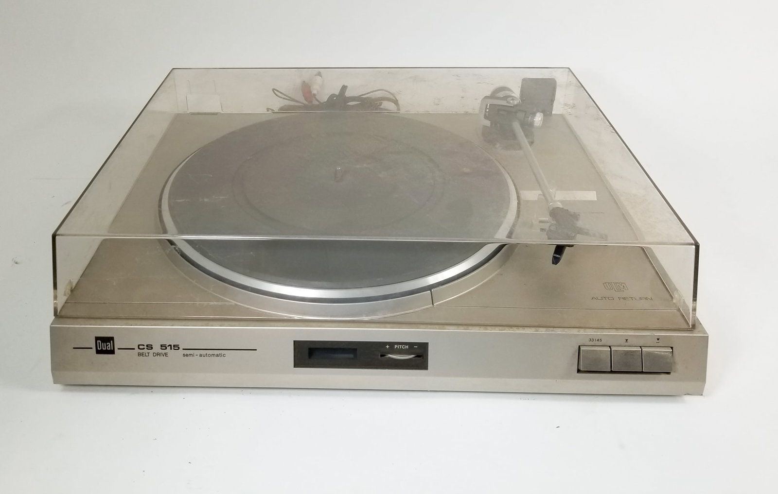 Dual CS 515 Belt Drive Semi-Automatic Turntable (1 of 6)