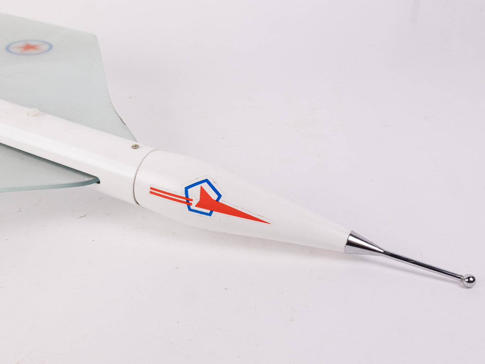 Vintage 80's Tupolev TU-22 Blinder Supersonic Bomber Light Fixture - 4