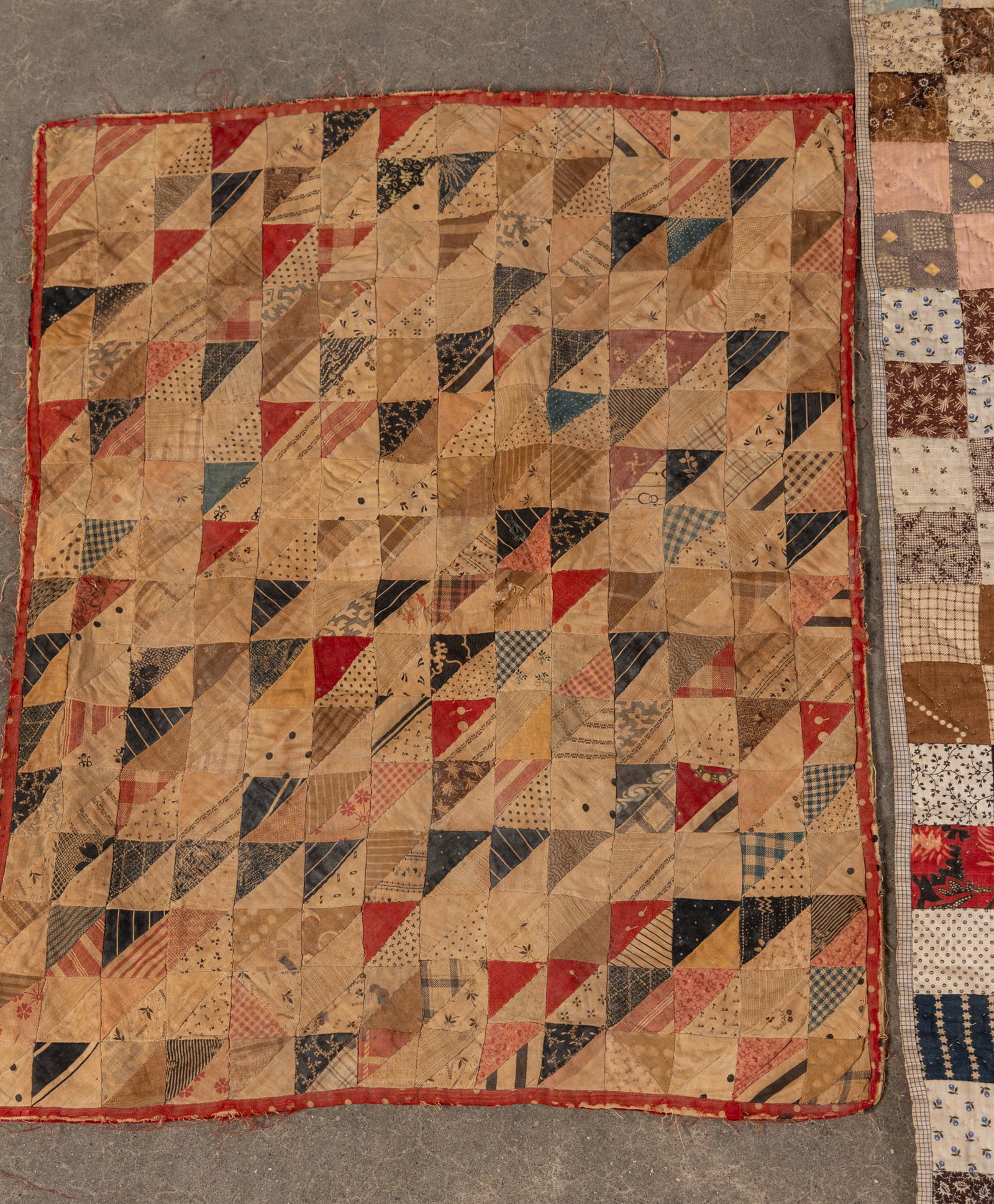 Two Antique Crib Quilts - 2