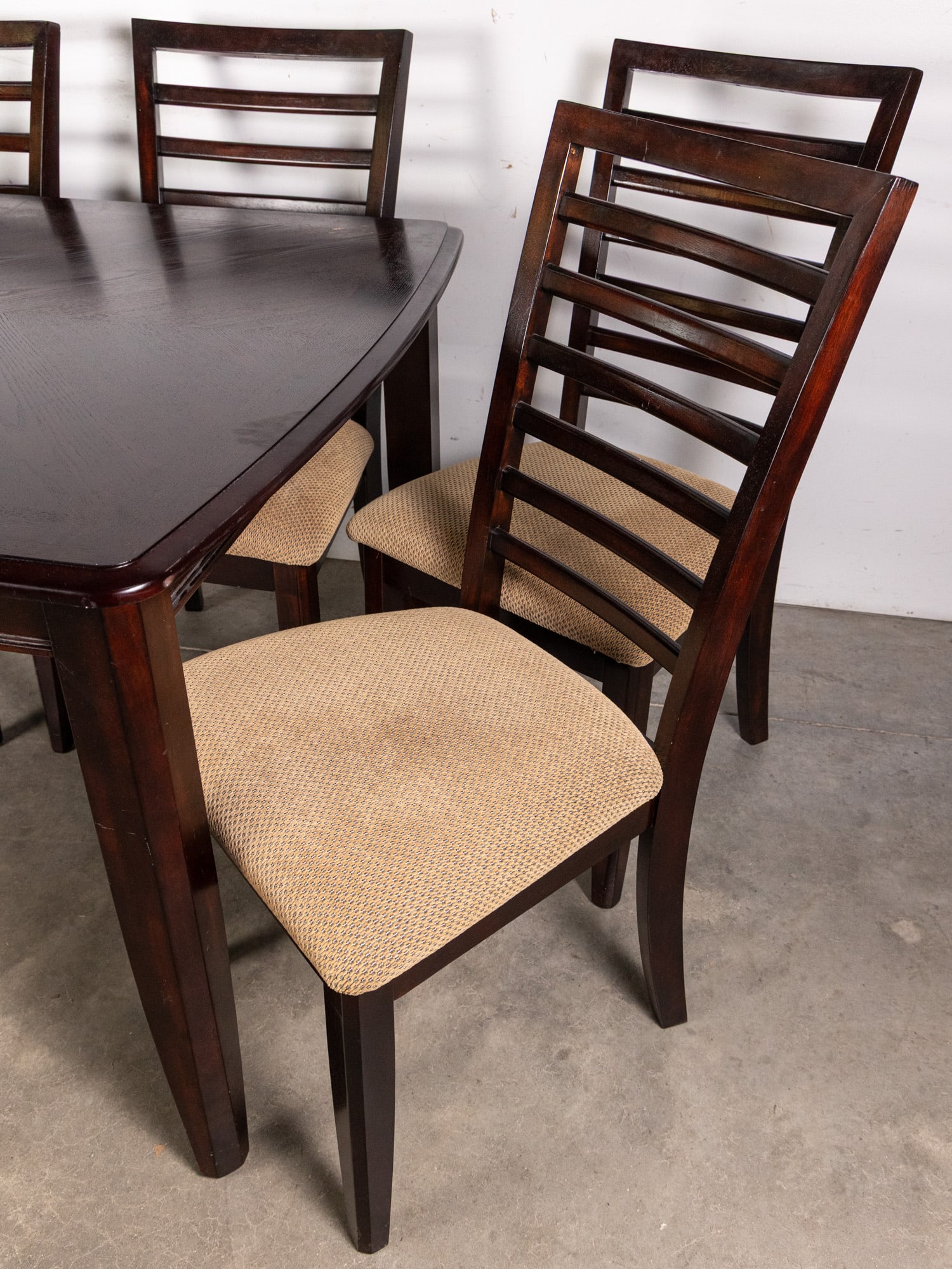Contemporary Dining Table and Six Chairs - 6